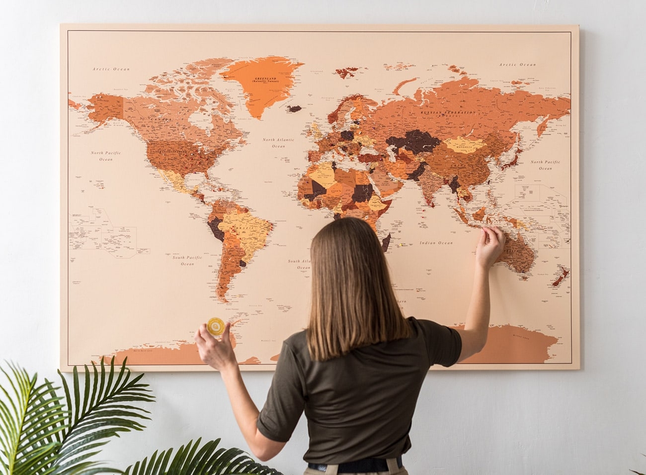 Extra Large Push Pin World Map For Those Who Dream Big Trip Map Extra Large Push Pin World Map For Those Who Dream Big Trip Map