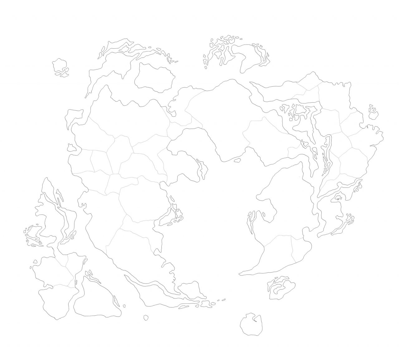 Fantasy Map Blank By Sharei Fur Affinity dot Net