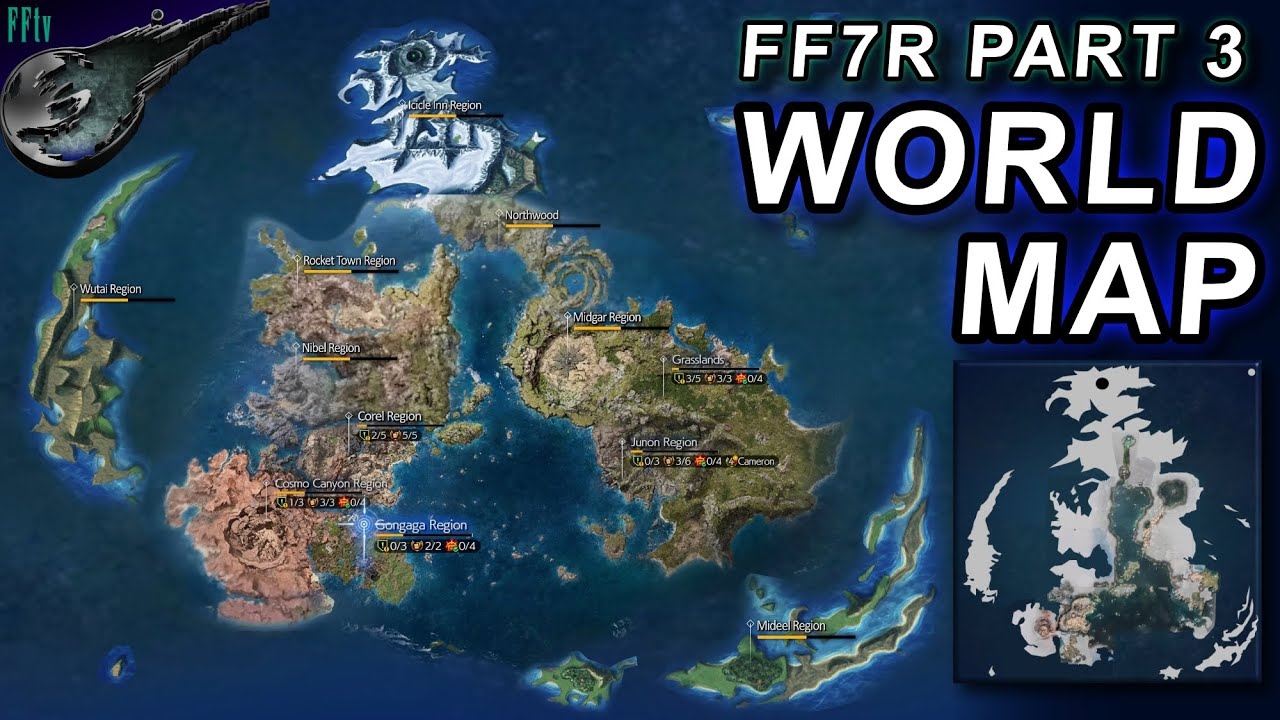 FF7R Part 3 World Map Could Look Like This Oh The Places You ll Go YouTube FF7R Part 3 World Map Could Look Like This Oh The Places You ll Go YouTube
