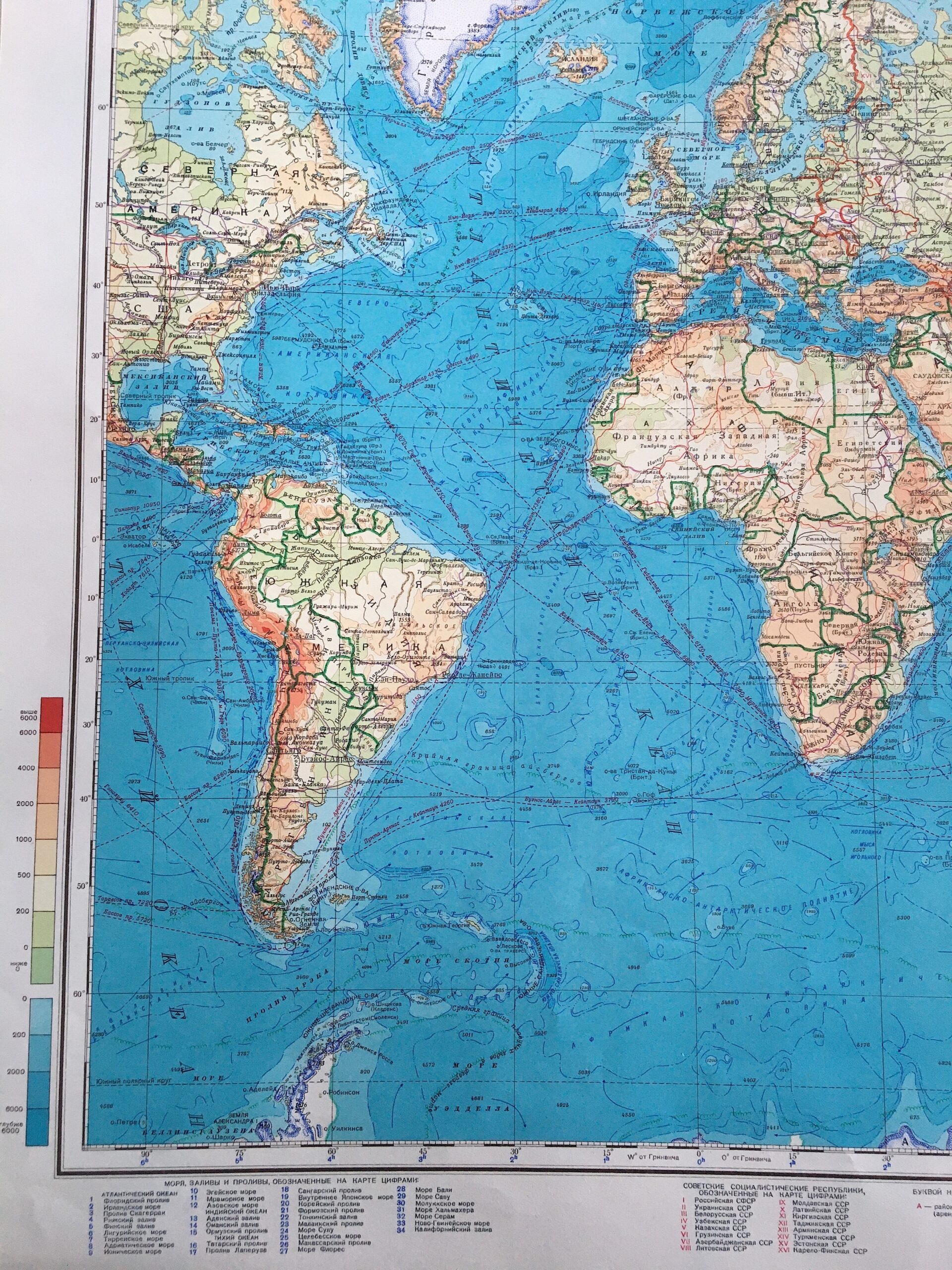 File 1950 Map 1 Physical Map Of The World 9 jpg Wikimedia Commons