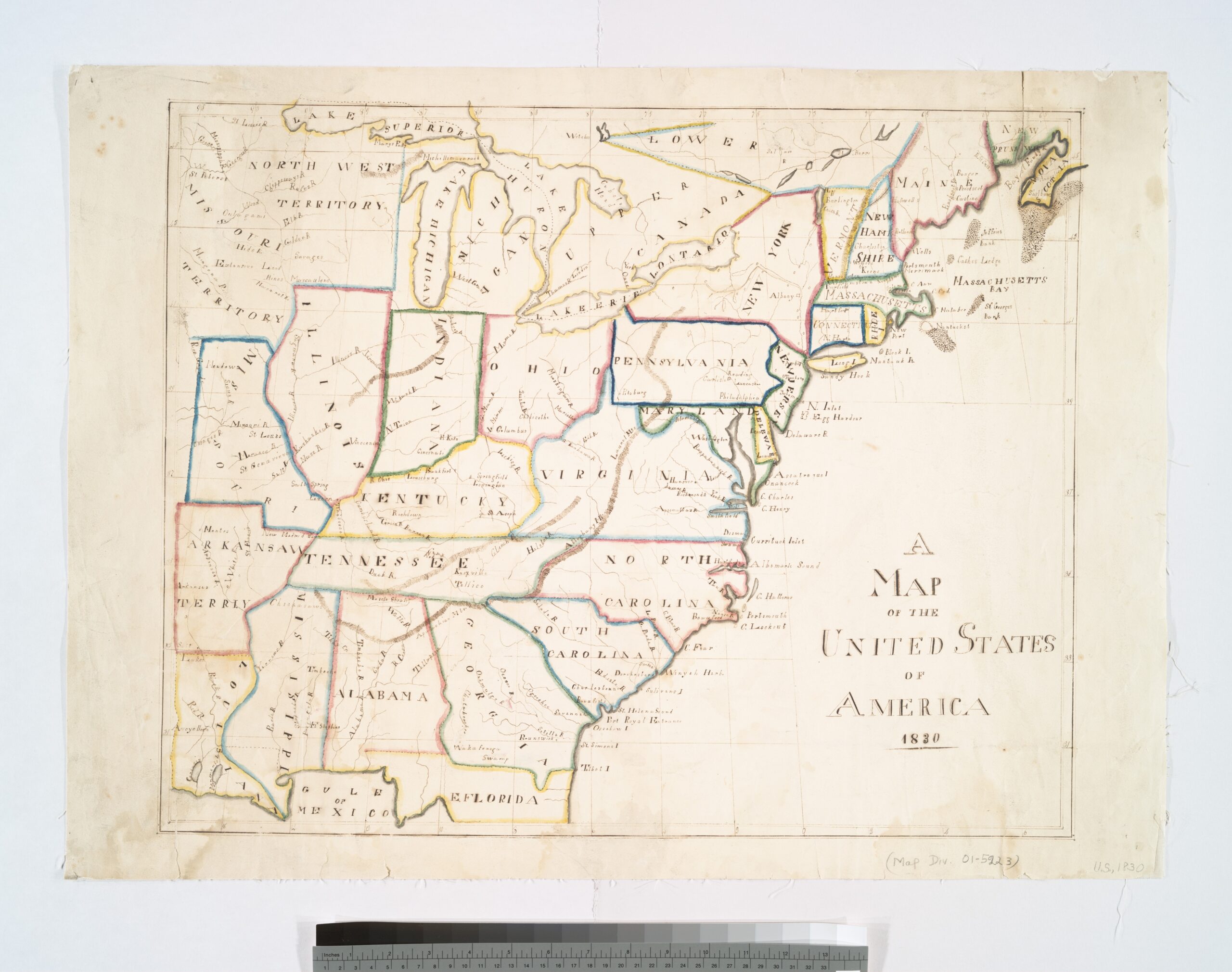File A Map Of The United States Of America 1830 NYPL B15108657 434873 jpg Wikimedia Commons
