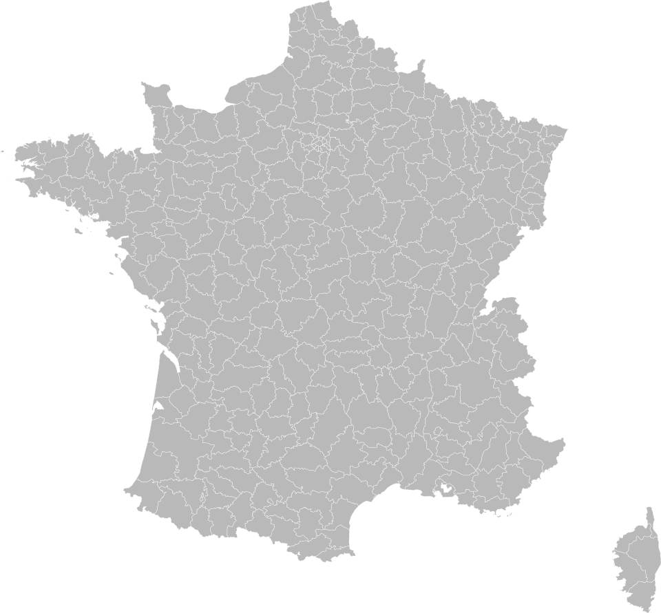 File Blank Map Of France With Arrondissements svg Wikimedia Commons