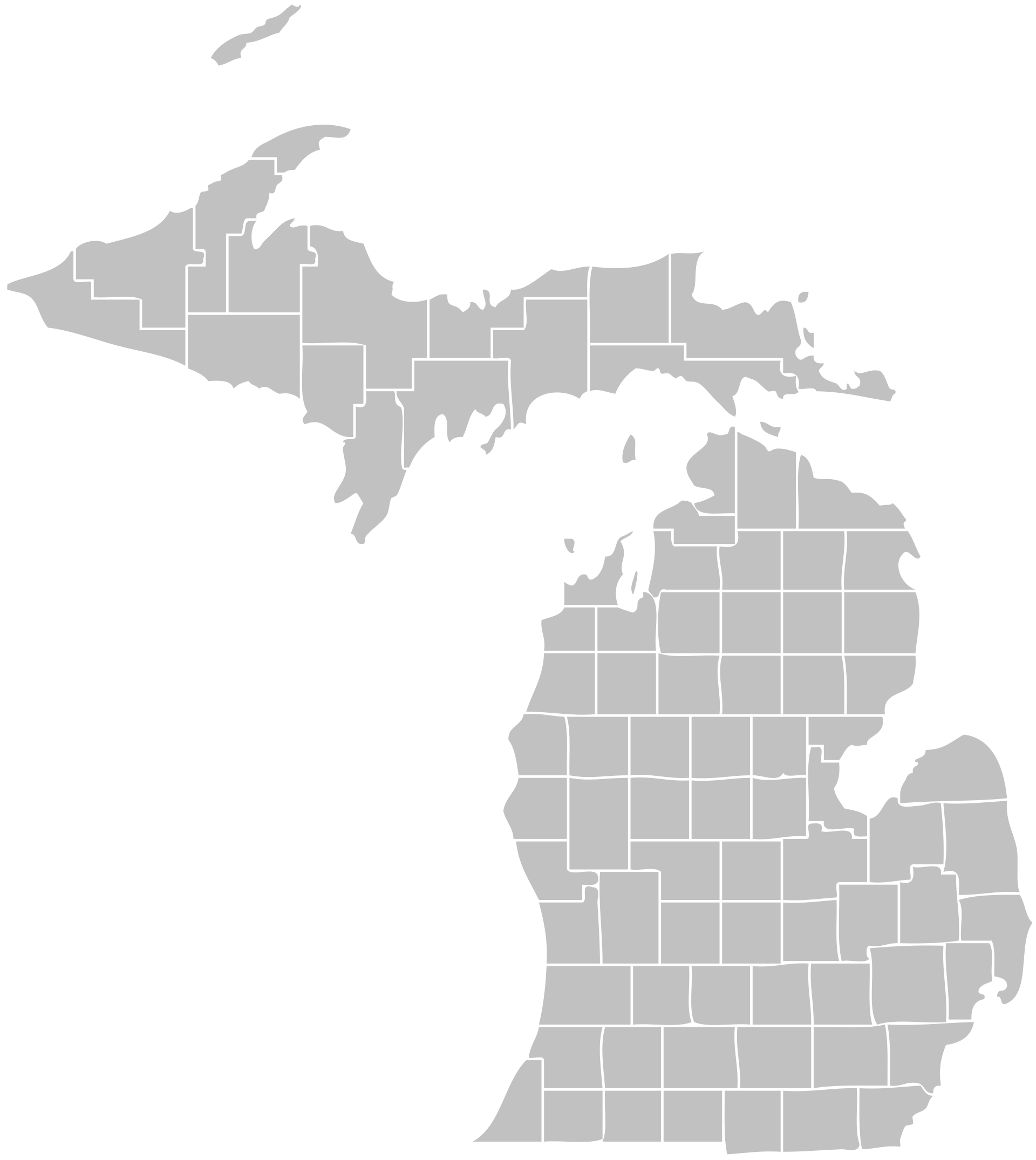 File Blank Map Of Michigan svg Wikimedia Commons