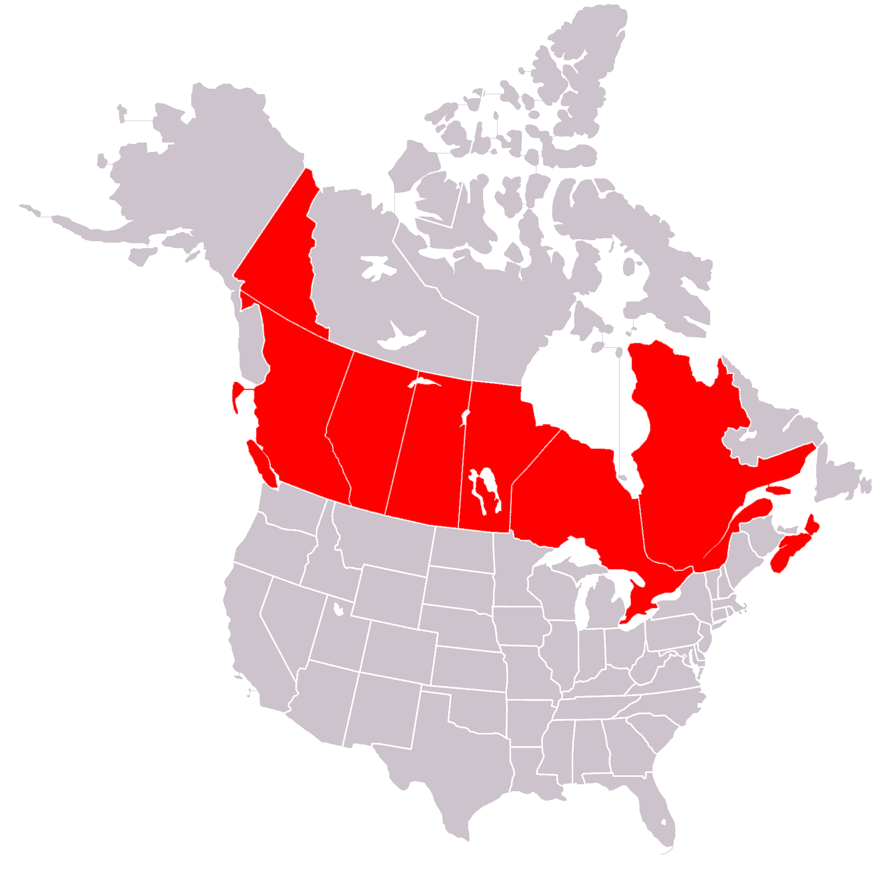 blank us canada map blank us canada map