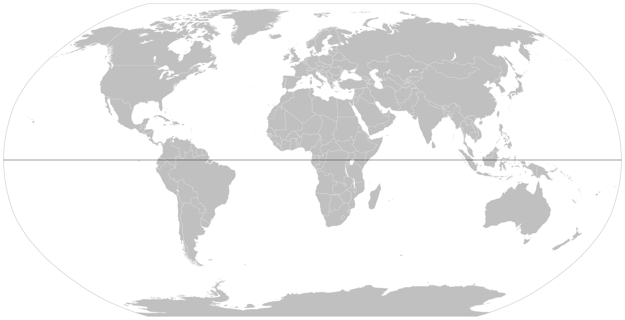 File BlankMap World with Equator svg Wikimedia Commons