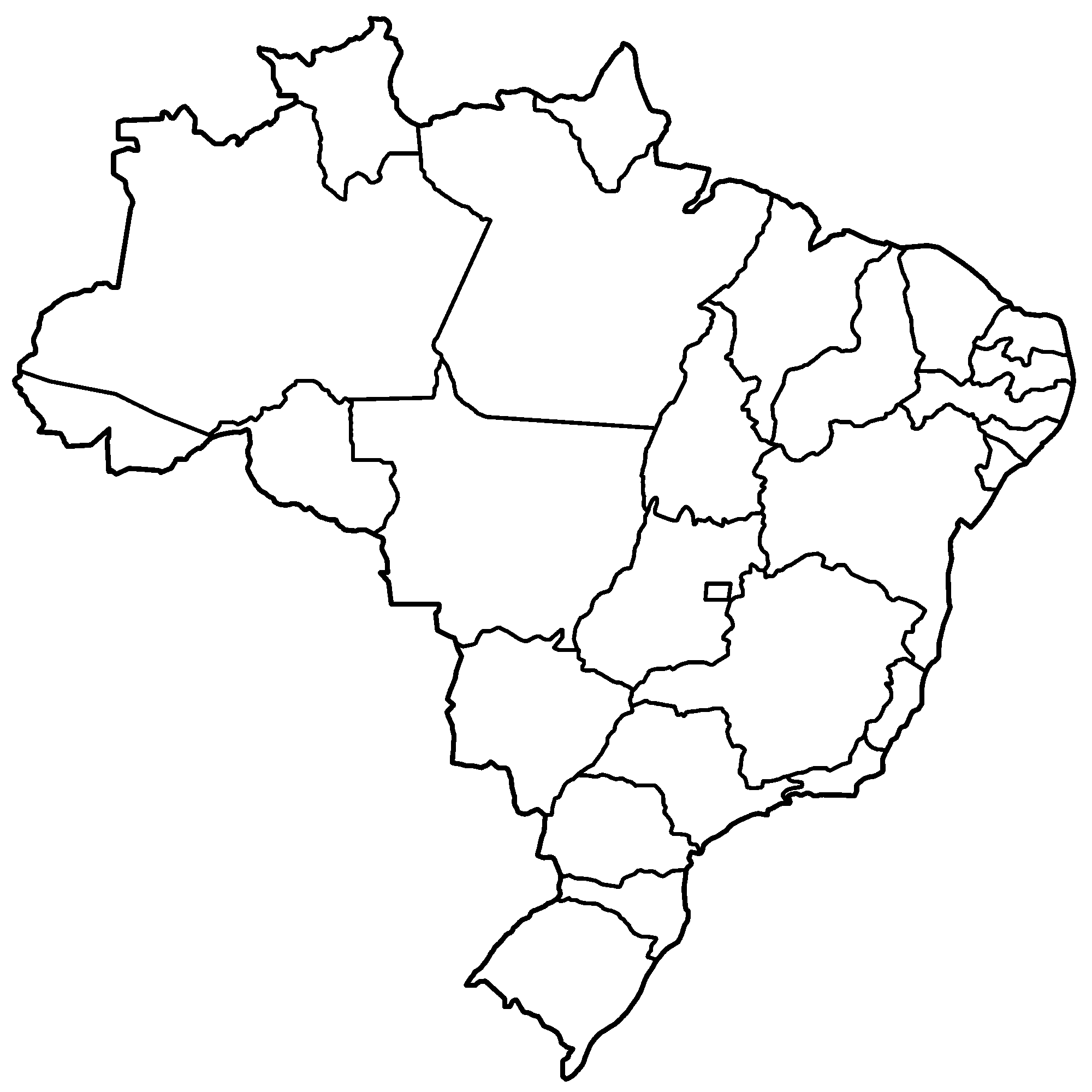 File Brazil States Blank png Wikimedia Commons File Brazil States Blank png Wikimedia Commons