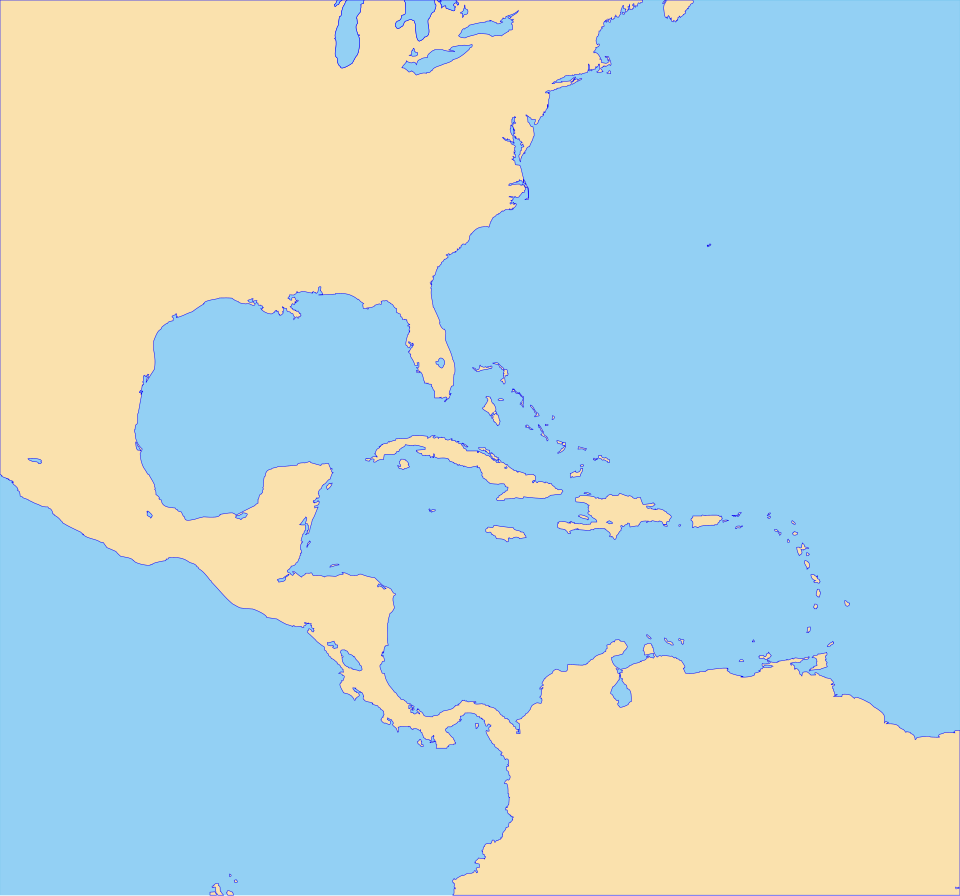 File Caribbean Map Blank svg Wikimedia Commons