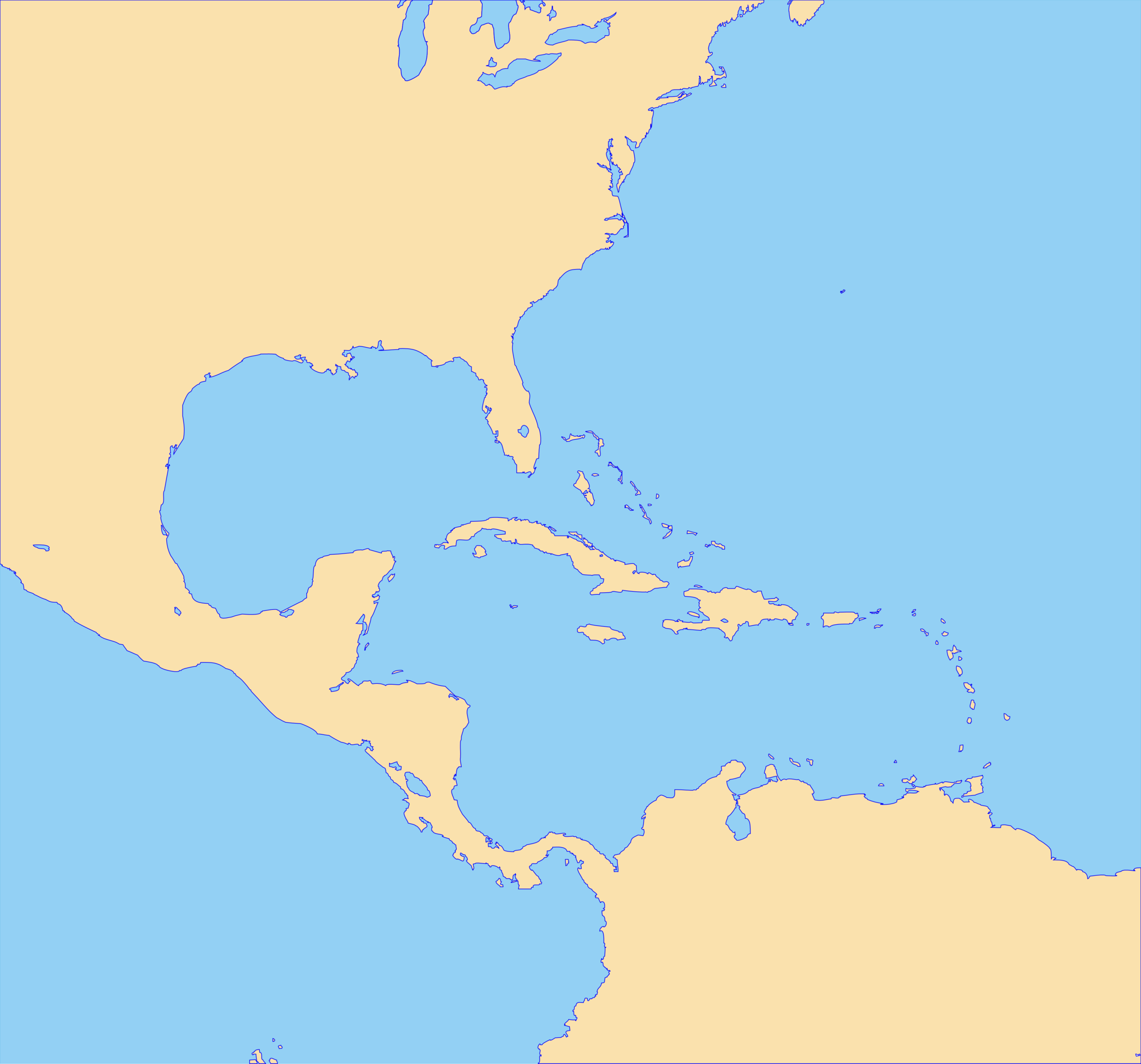 File Caribbean Map Blank svg Wikimedia Commons
