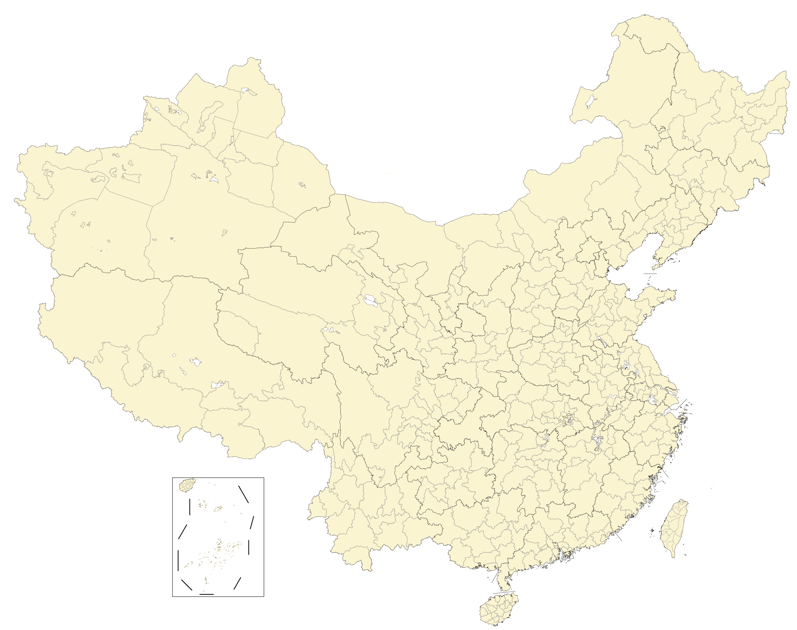 File China Blank Map By Prefectures png Wikimedia Commons