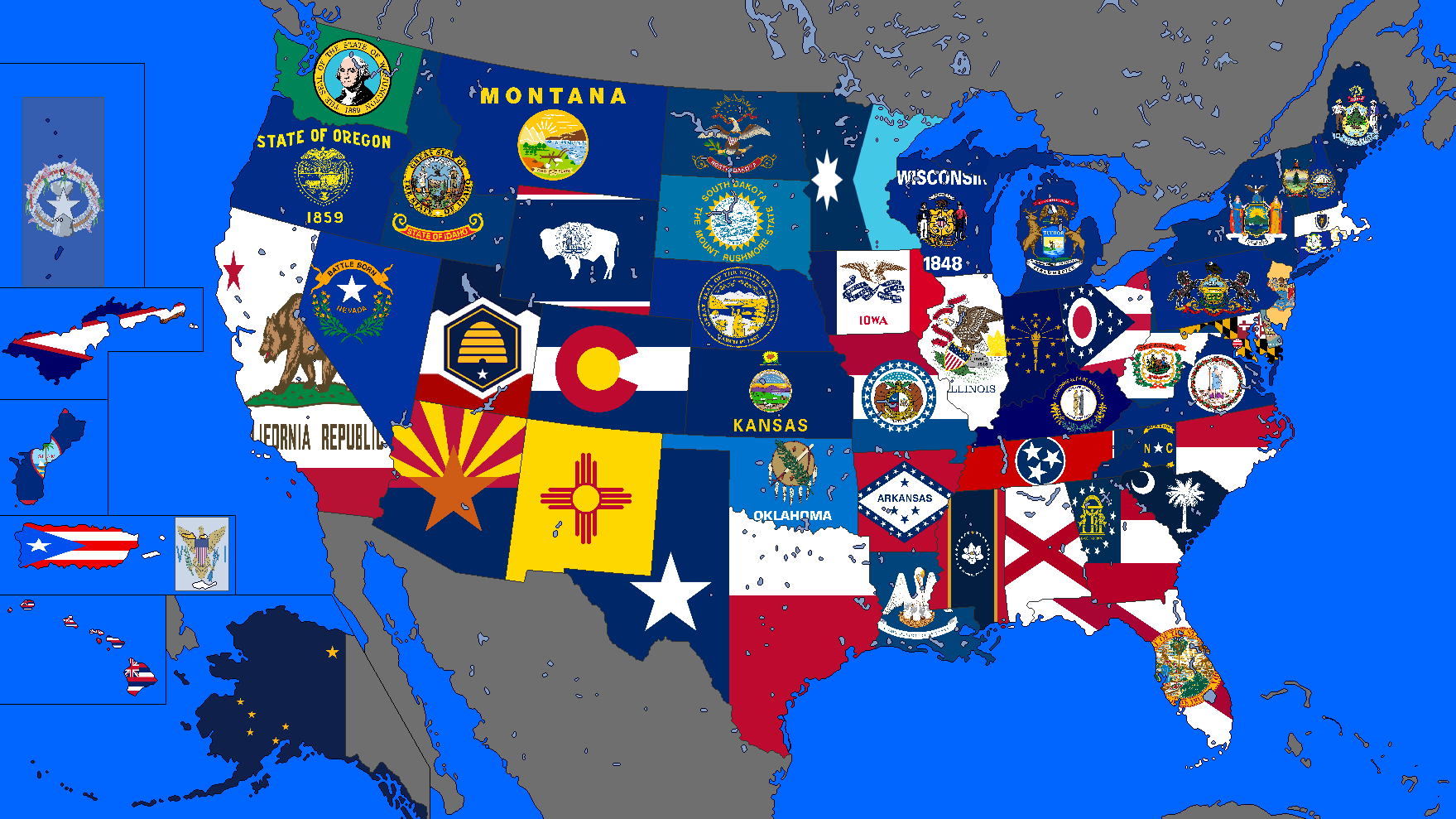 File Flag Map Of The U S States And Territories 2024 png Wikimedia Commons