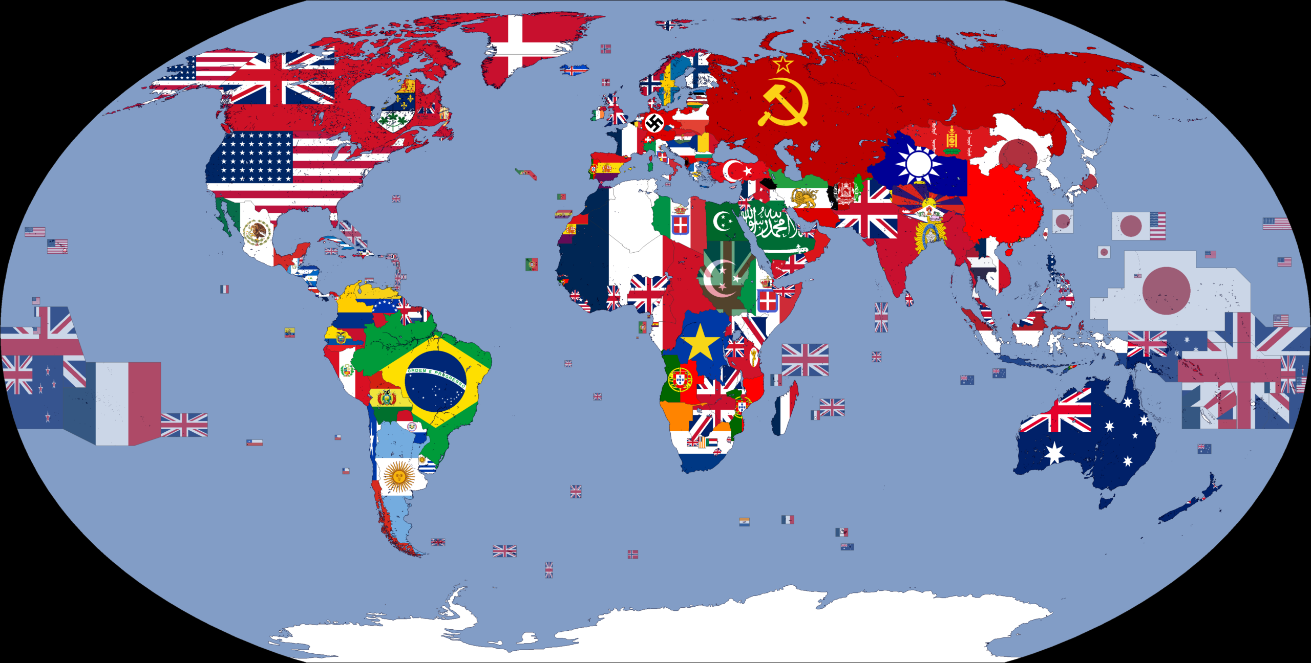 File Flag Map Of The World 1938 png Wikimedia Commons
