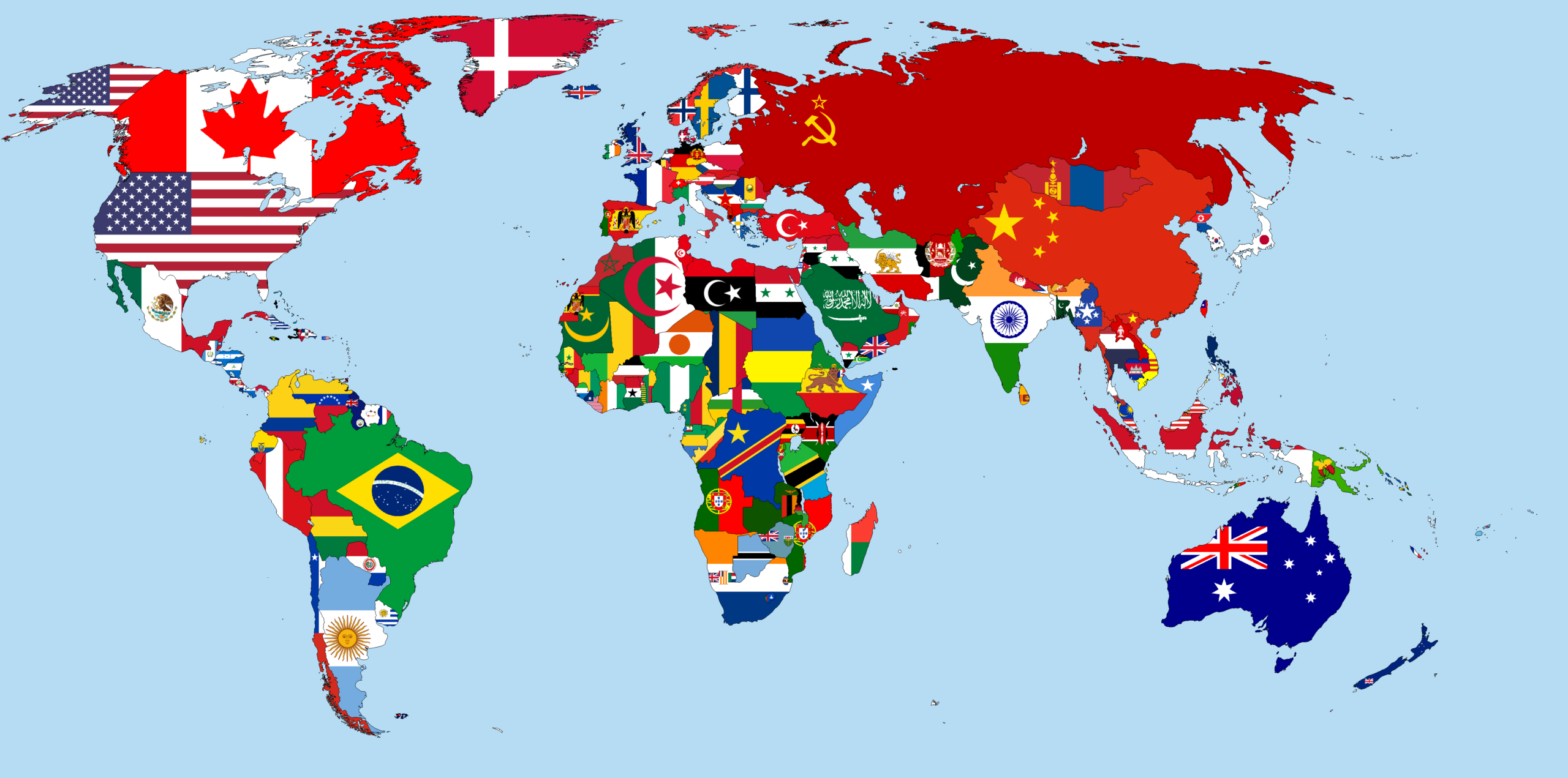 File Flag map Of The World 1965 png Wikimedia Commons File Flag map Of The World 1965 png Wikimedia Commons