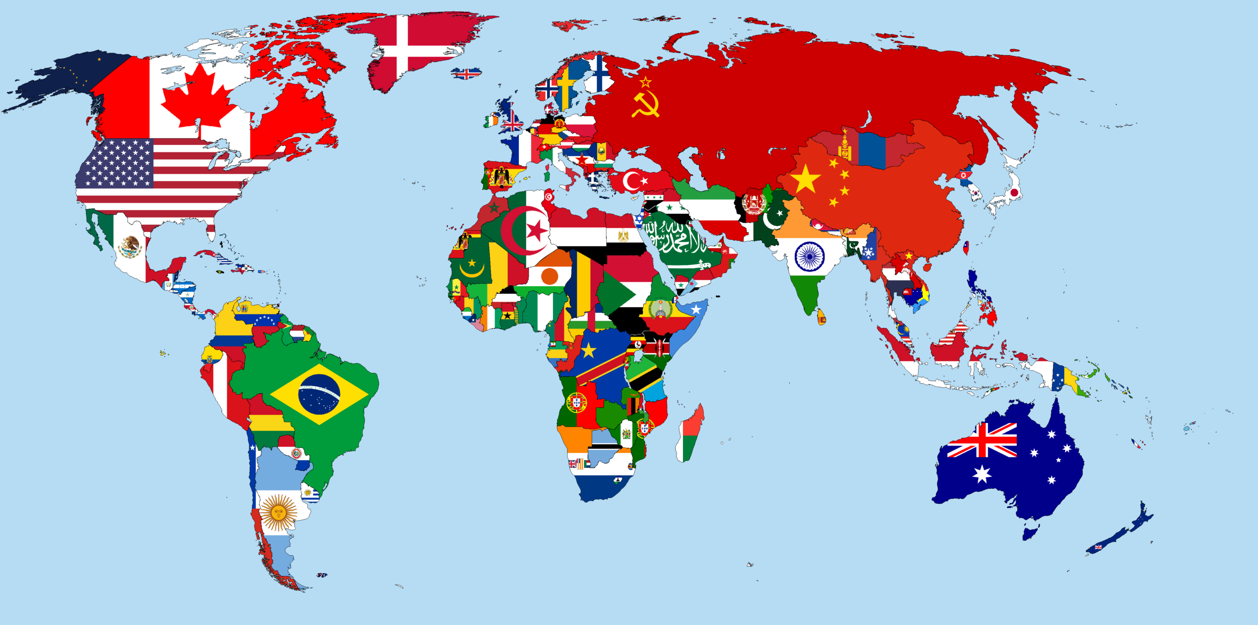 File Flag map Of The World 1970 png Wikimedia Commons