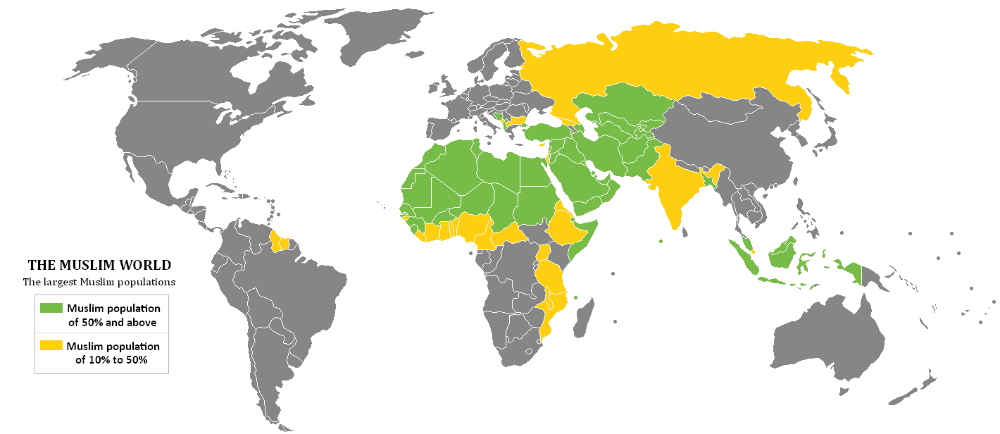File Muslim World Map png Wikimedia Commons