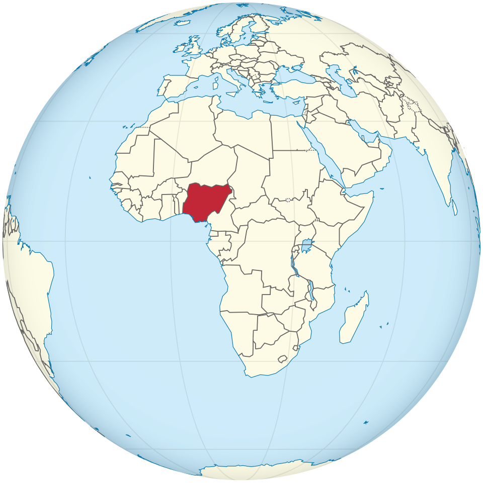 File Nigeria On The Globe Africa Centered svg Meta Wiki