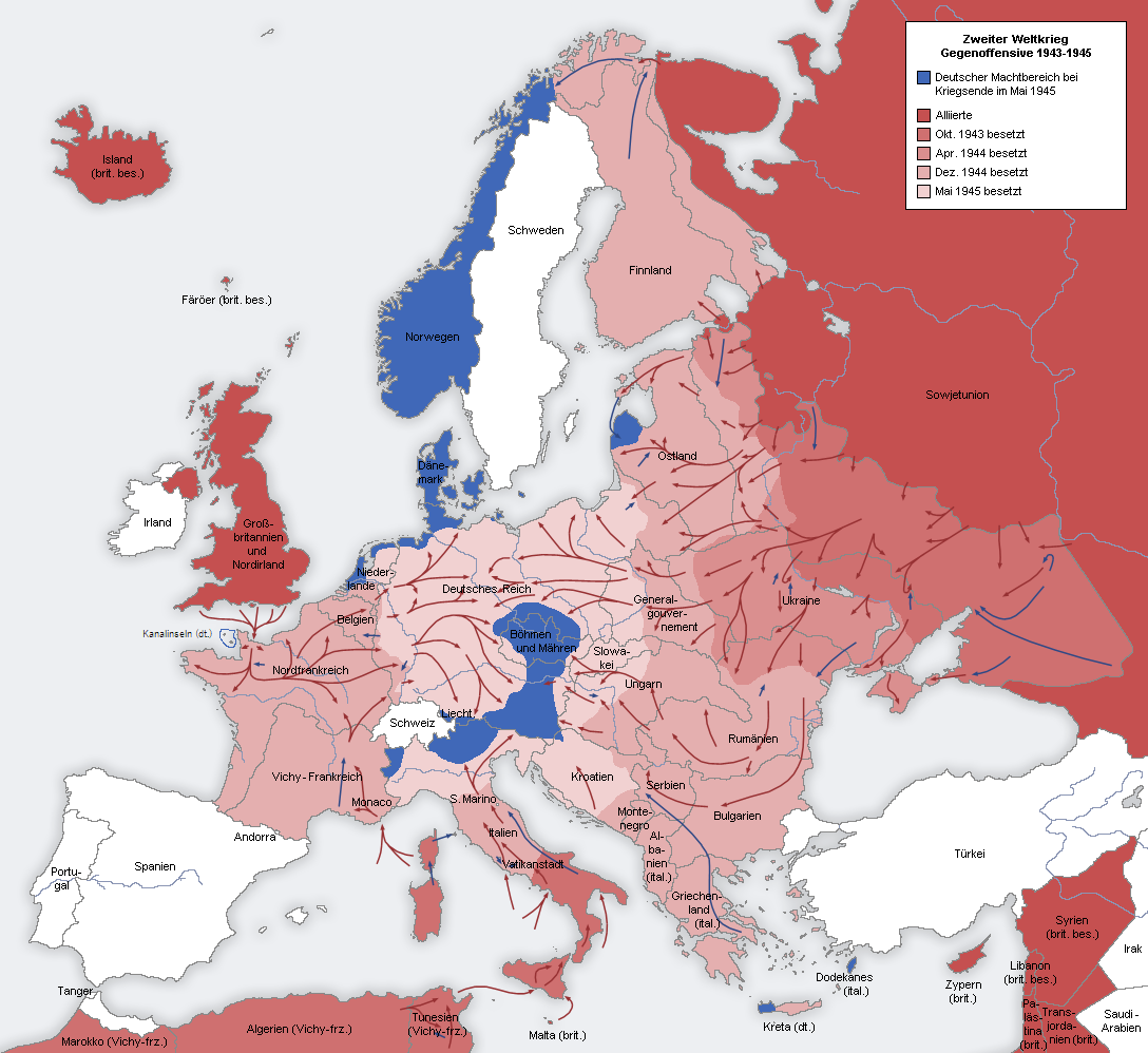 File Second World War Europe 1943 1945 Map De png Wikimedia Commons