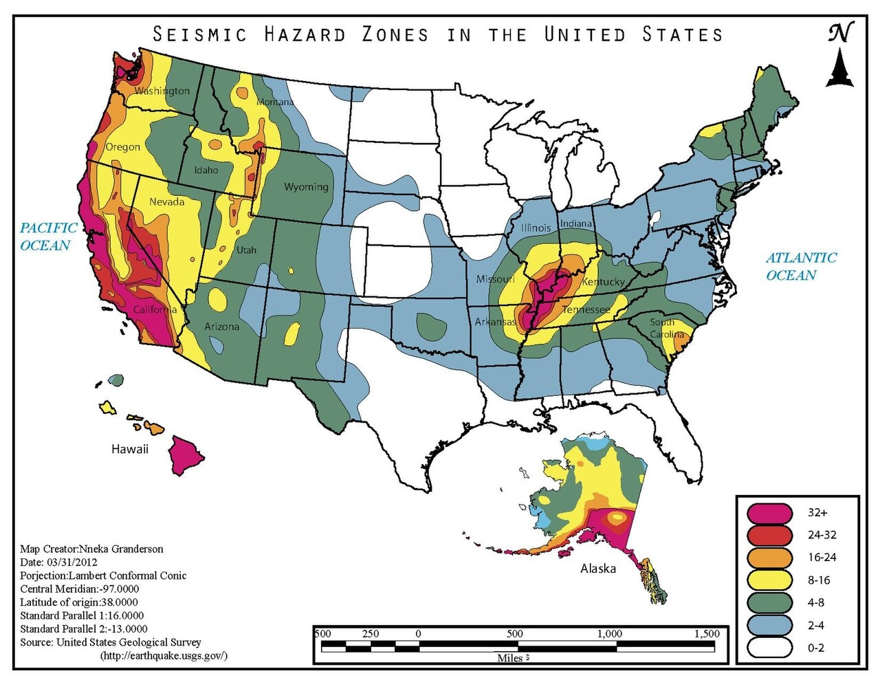 File Seismic Hazard Zones In The United States pdf Wikimedia Commons