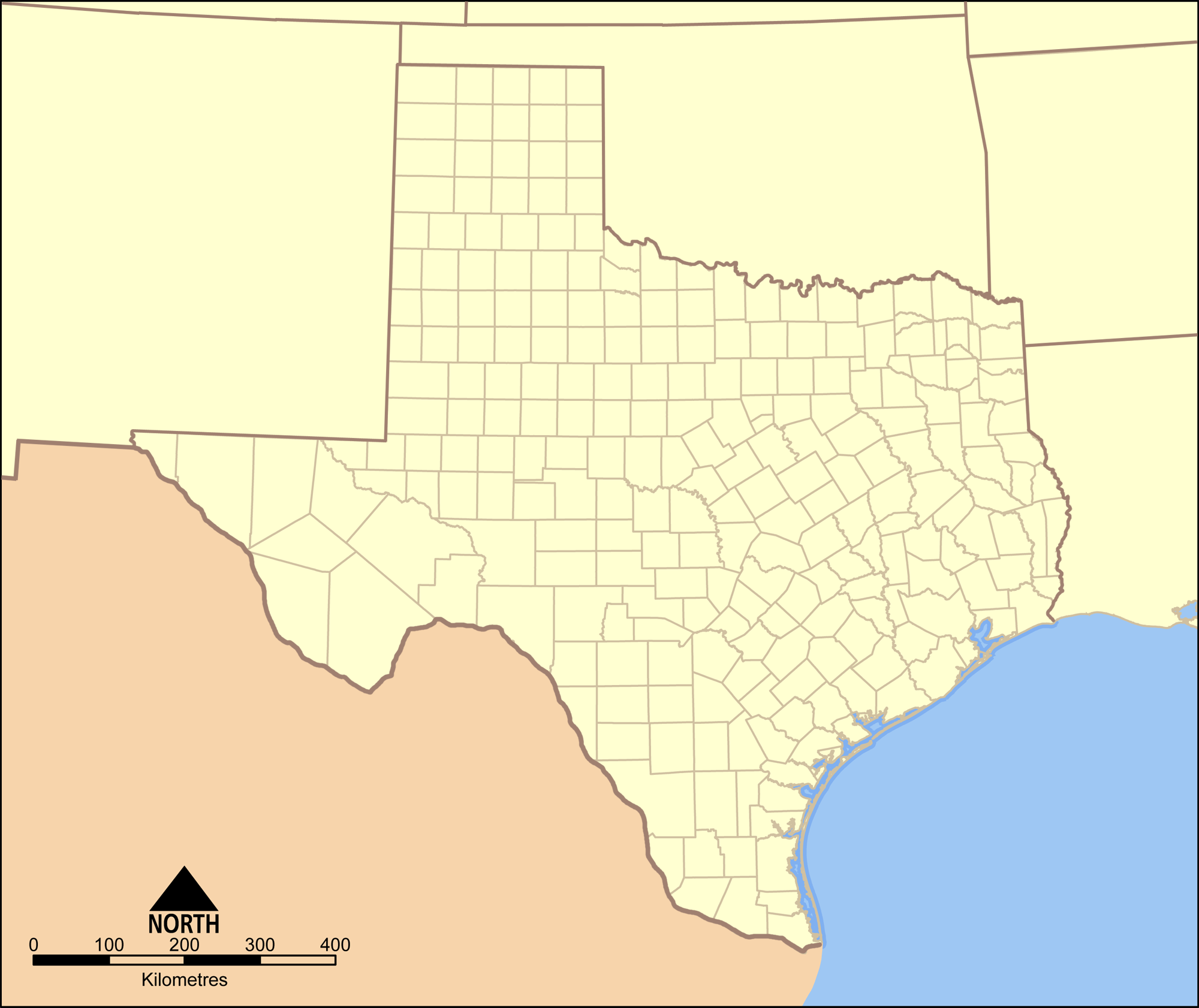 File Texas Counties Blank Map png Wikimedia Commons