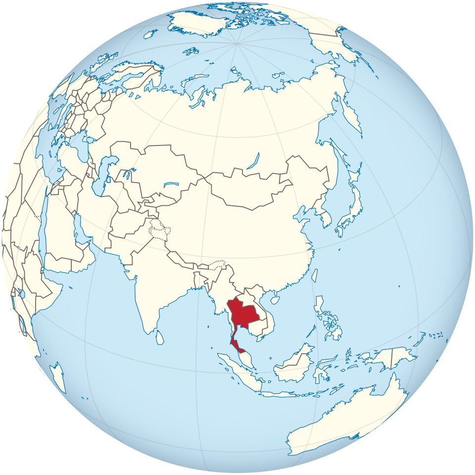 File Thailand On The Globe Asia Centered svg Wikimedia Commons