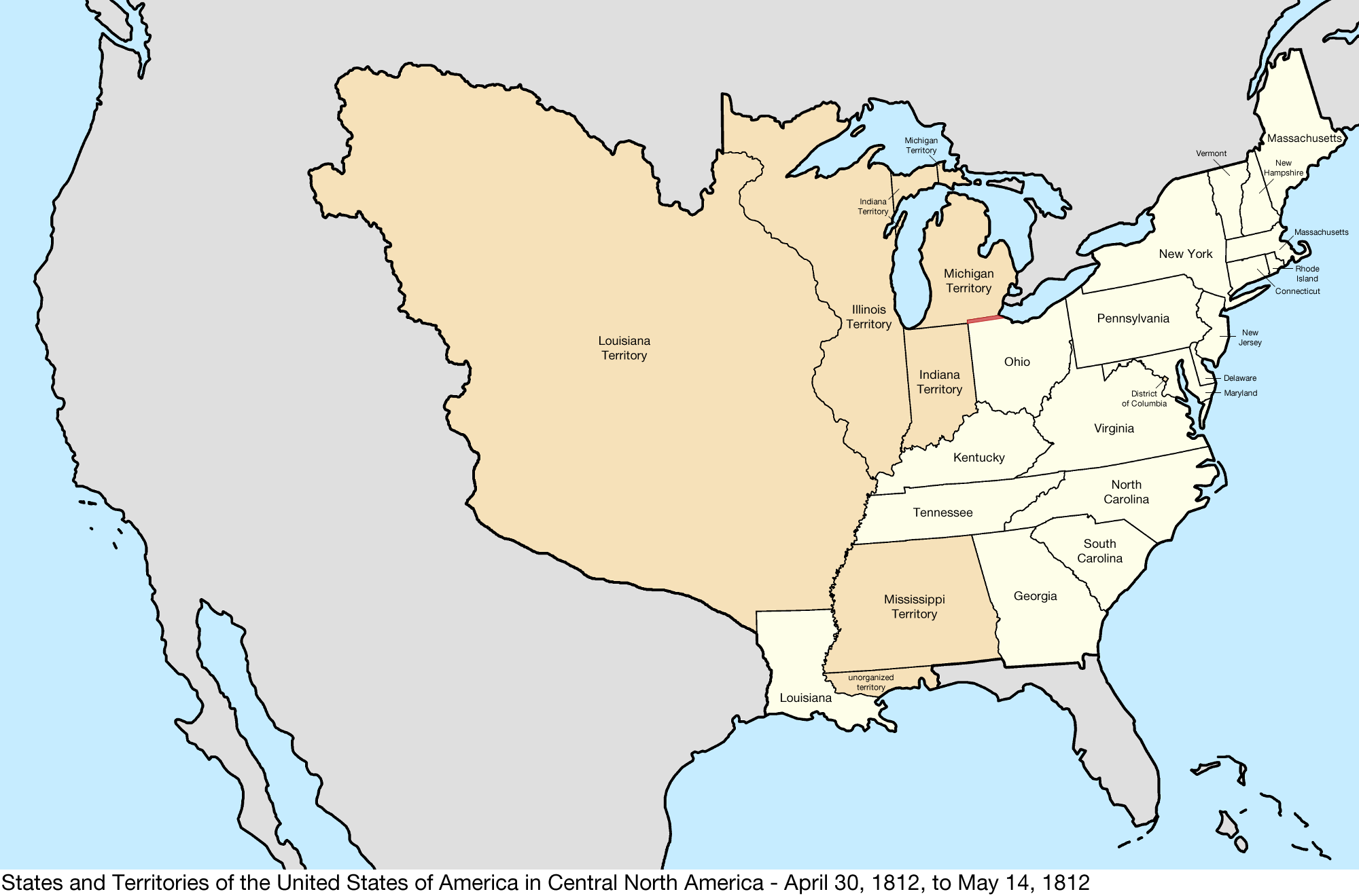 File United States Central Map 1812 04 30 To 1812 05 14 png Wikimedia Commons