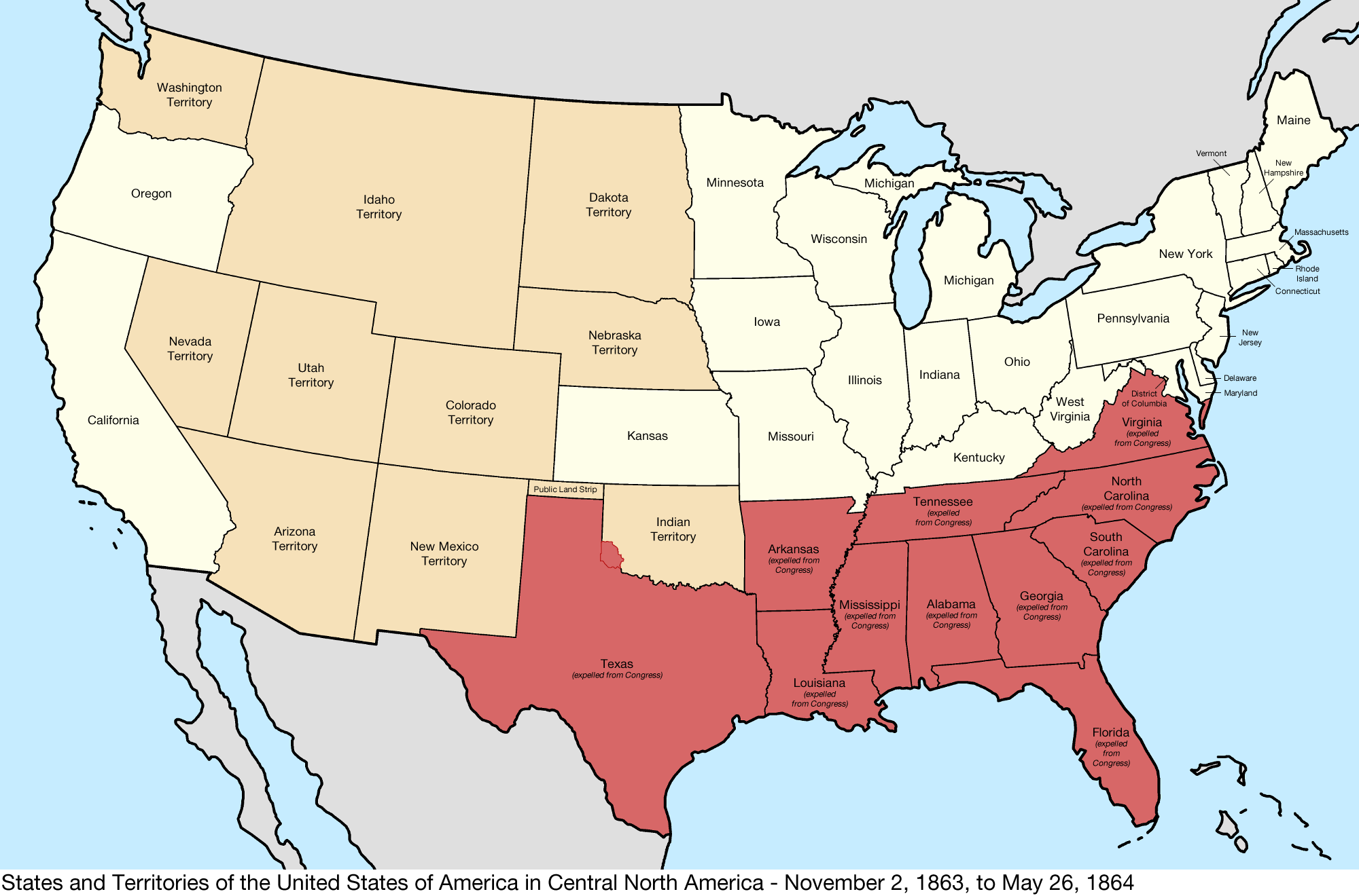 File United States Central Map 1863 11 02 To 1864 05 26 png Wikimedia Commons