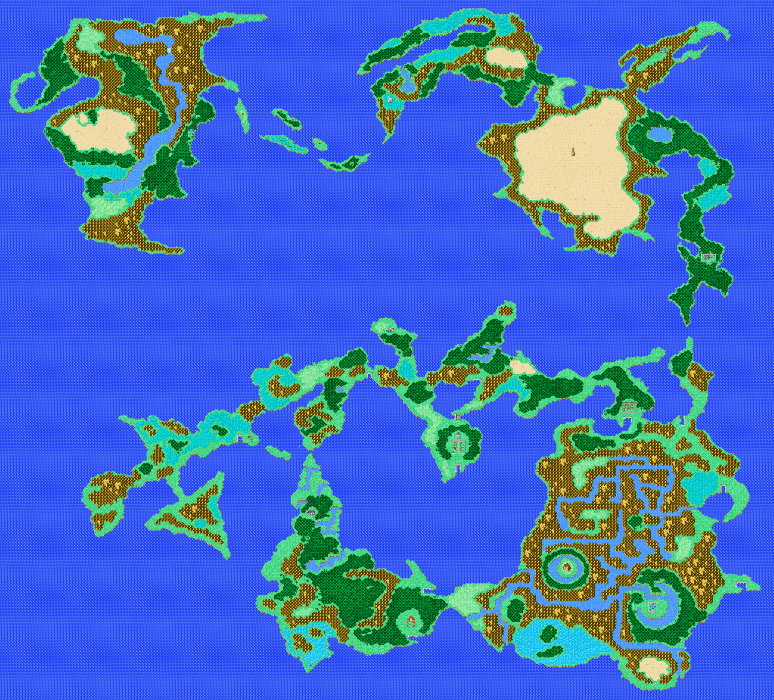 Final Fantasy 1 Maps