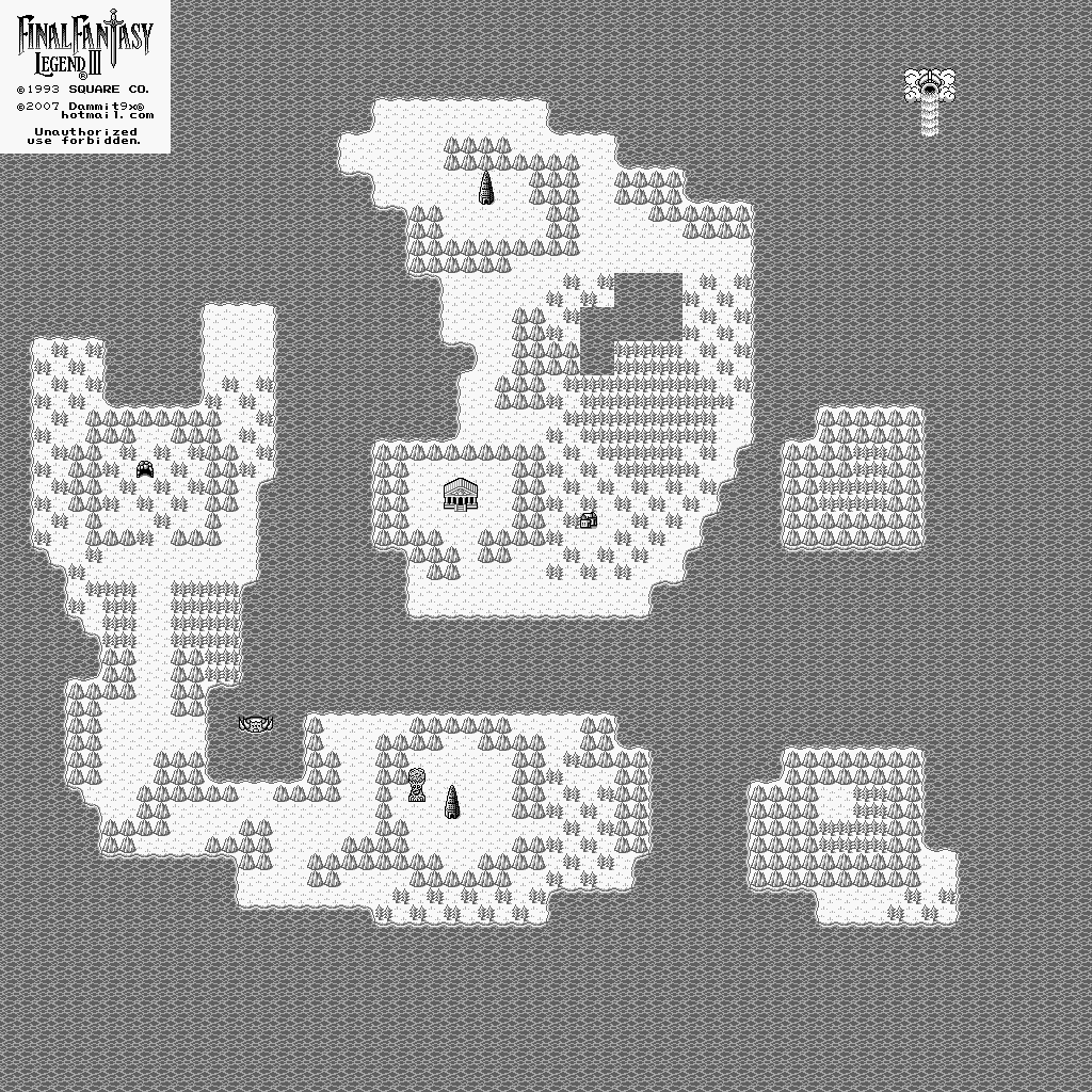 Final Fantasy Legend 3 Maps