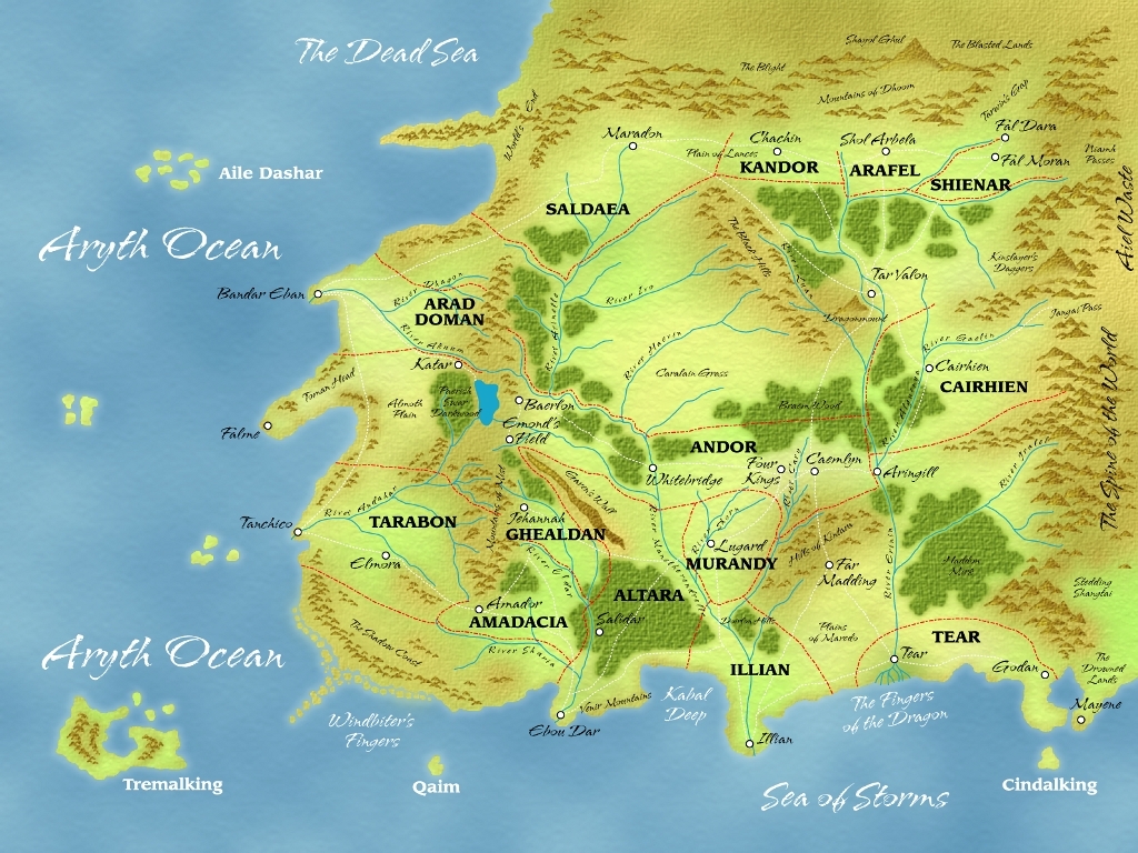 First Time Reader Needs Spoiler free Maps And Character Art Please R WoT