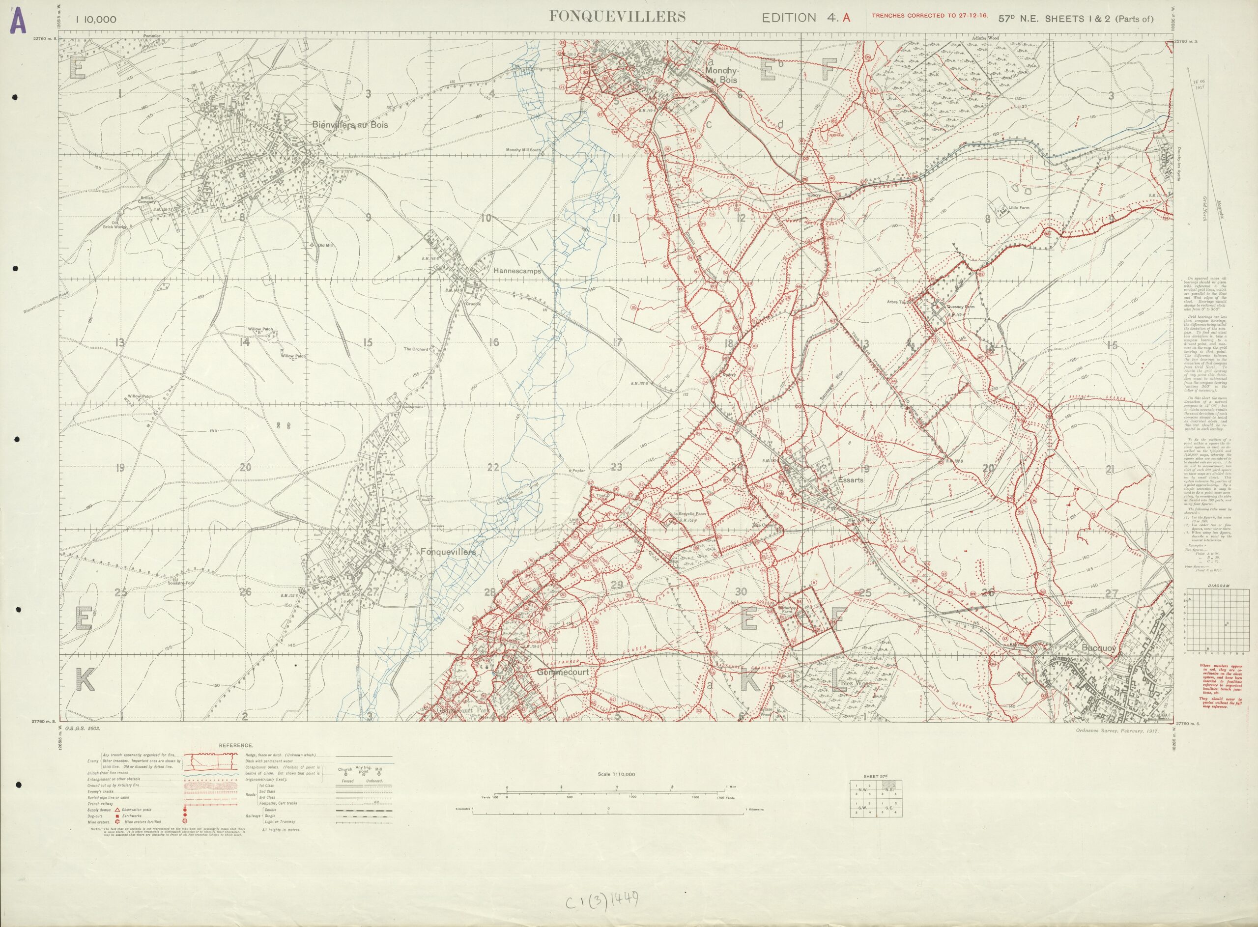 First World War Mapping And The Bodleian Bodleian Map Room Blog