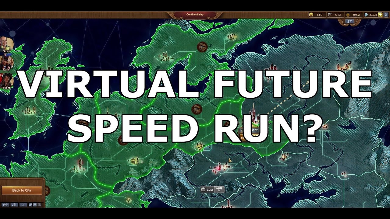 Forge Of Empires Virtual Future Speed Run YouTube