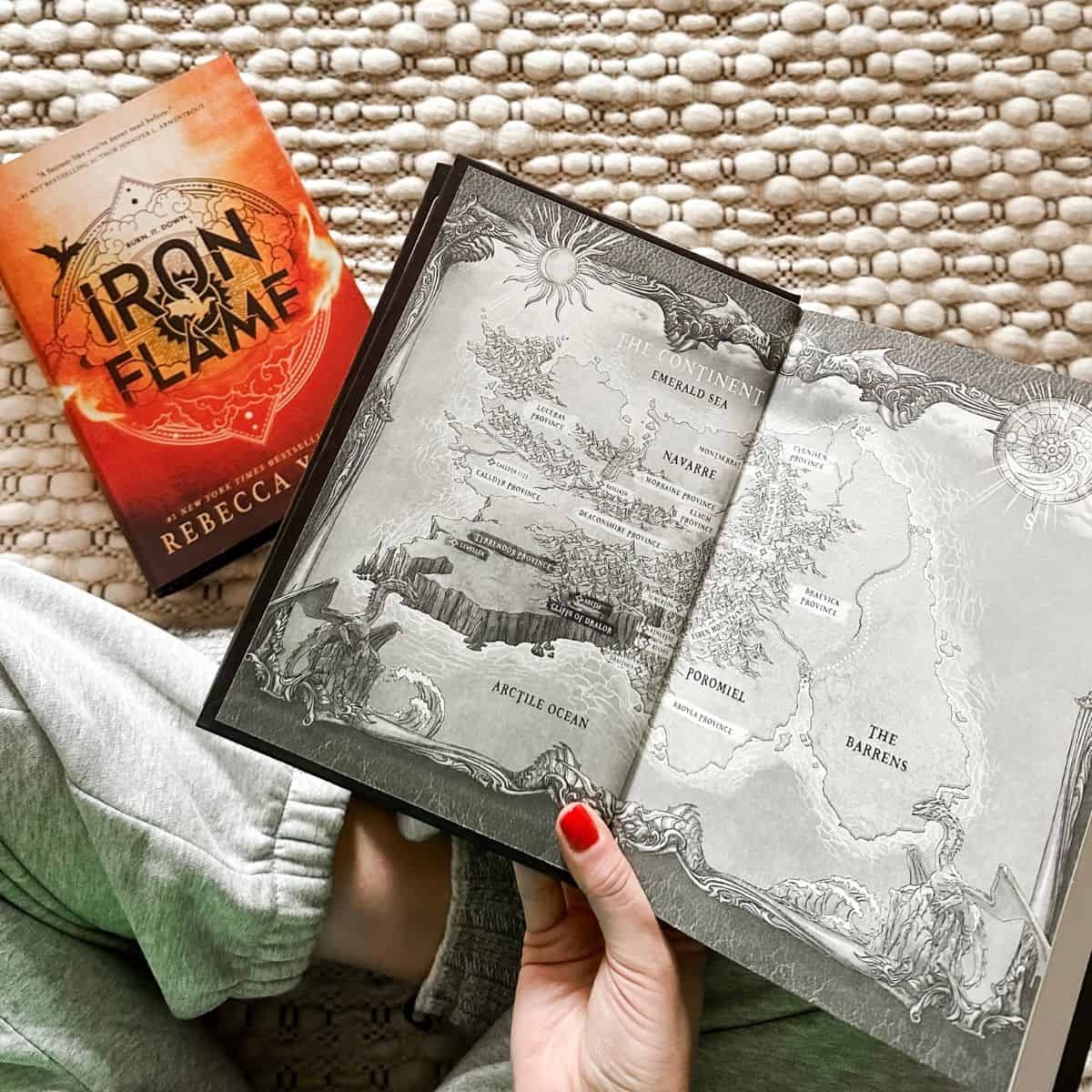 Fourth Wing Map Explained With Printable PDF Fourth Wing Map Explained With Printable PDF