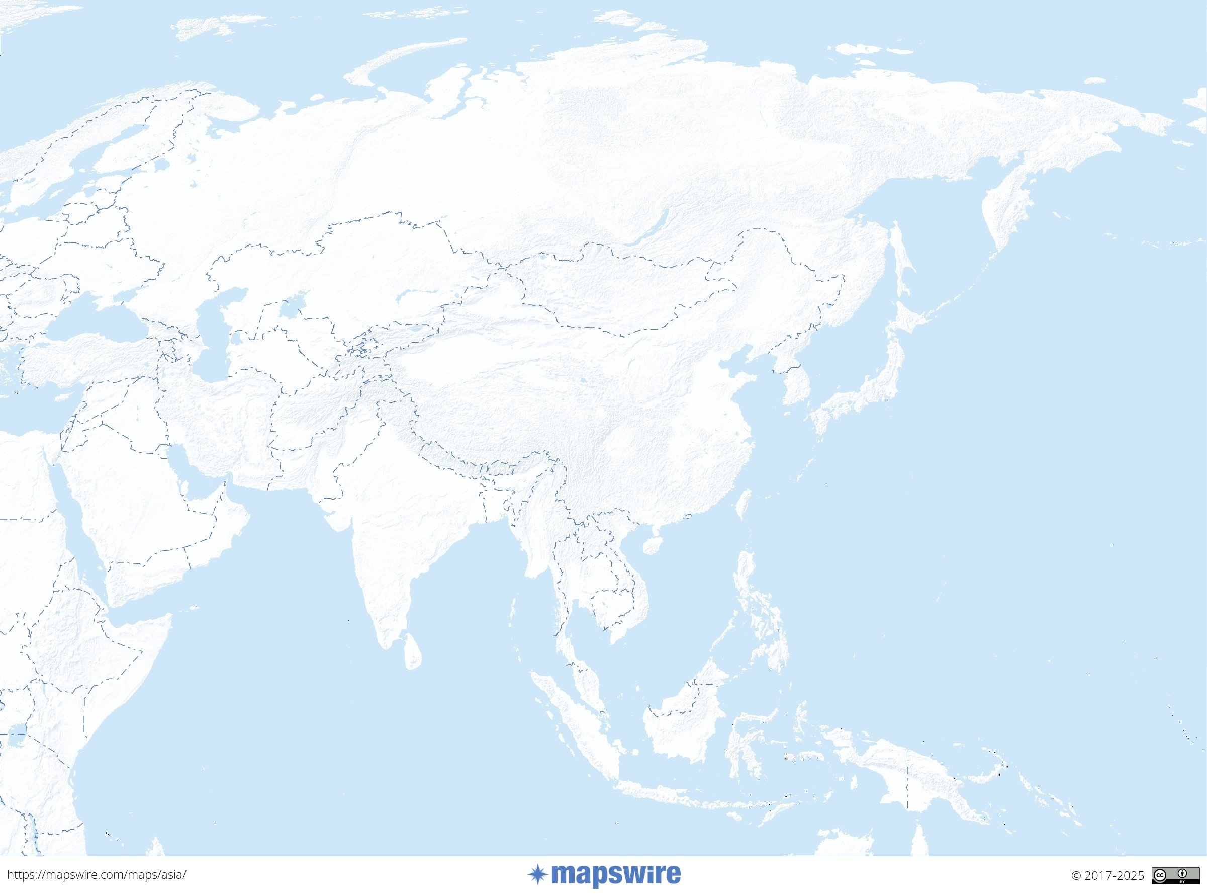 Free Maps Of Asia Mapswire