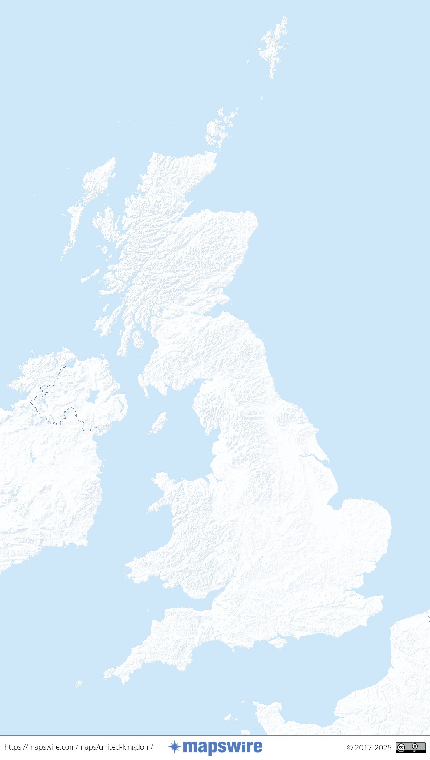 Free Maps Of The United Kingdom Mapswire