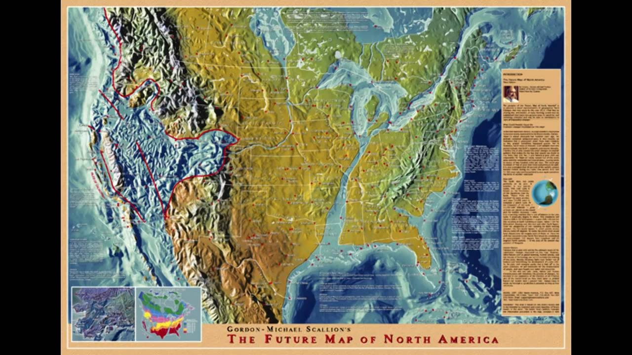 Future Map Of North America