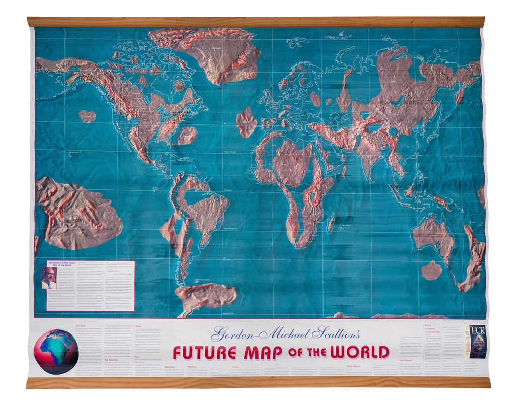 Future Map Of The World RUDERMAN Maps