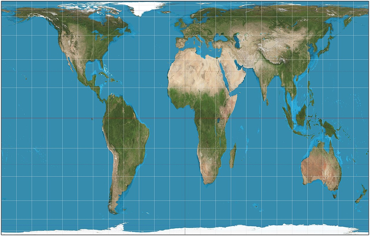 Gall Peters Projection Wikipedia