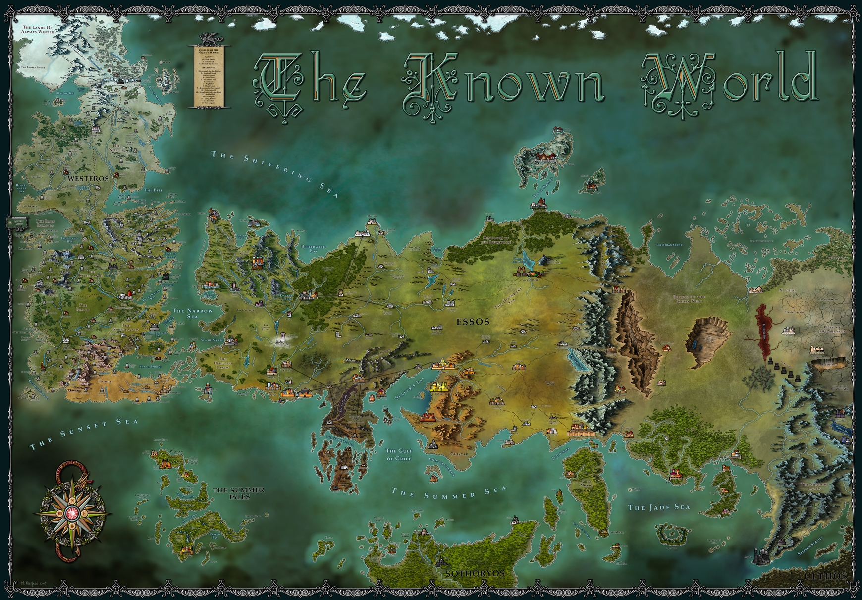 Game Of Thrones Maps Klaradox