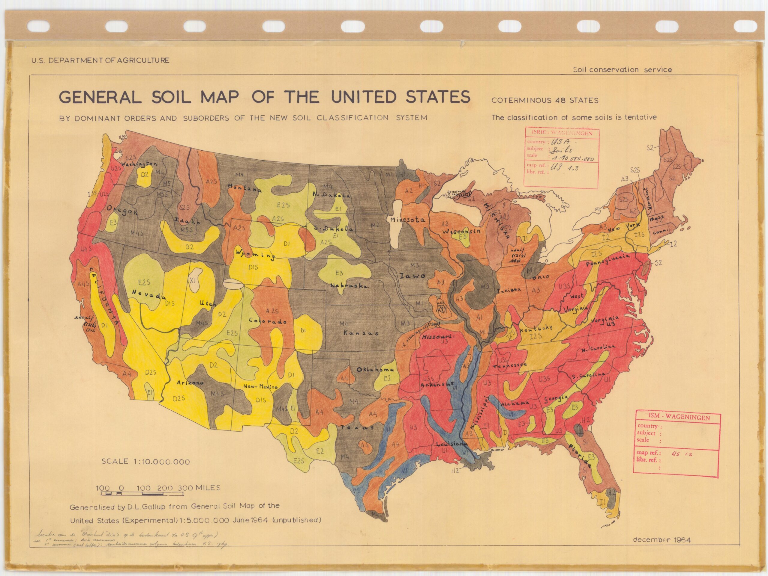 General Soil Map Of The United States sheet No 3 ESDAC European Commission