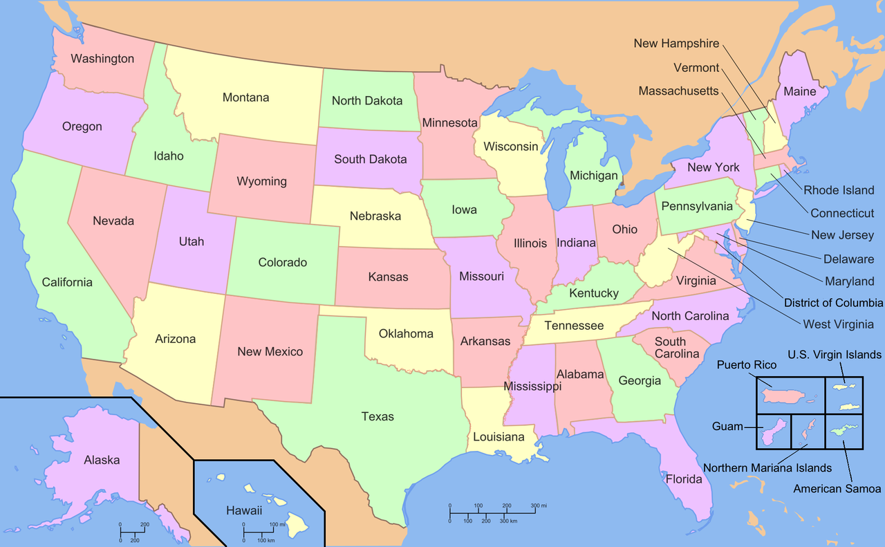 Geography Of The United States Wikipedia