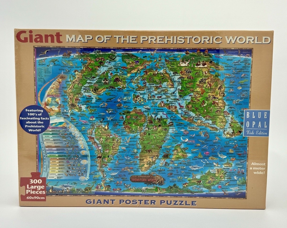 massive map of the world