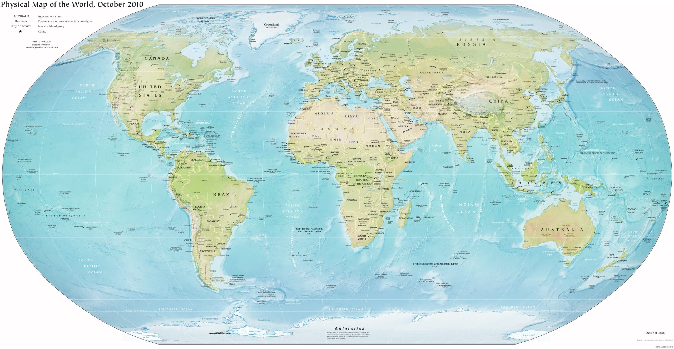 Giant World Map Maps International 48x78 Inch Laminated Wall Poster Educational World Poster