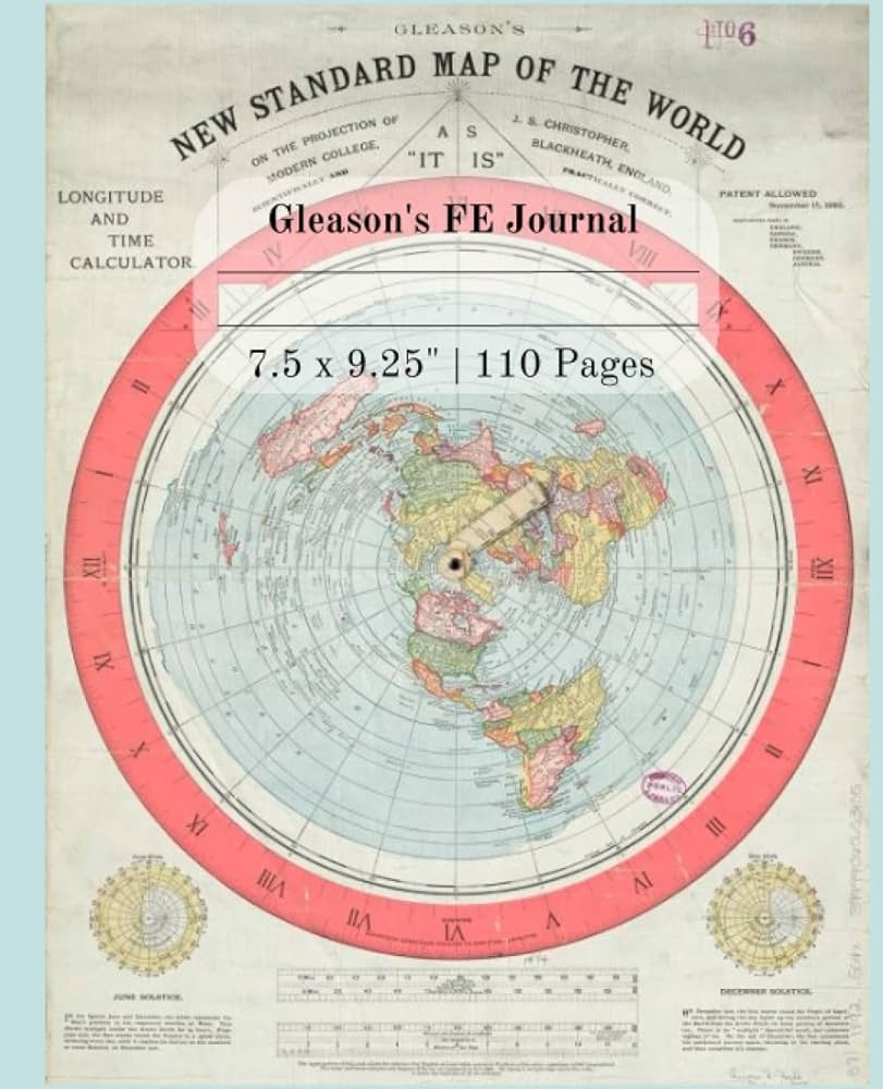 Gleason s FE Map Journal Gleason s New Standard Map Of The World FE Journal 7 5 X 9 25 110 Pages Sally FE Gleason Alexander Amazon Books Gleason s FE Map Journal Gleason s New Standard Map Of The World FE Journal 7 5 X 9 25 110 Pages Sally FE Gleason Alexander Amazon Books