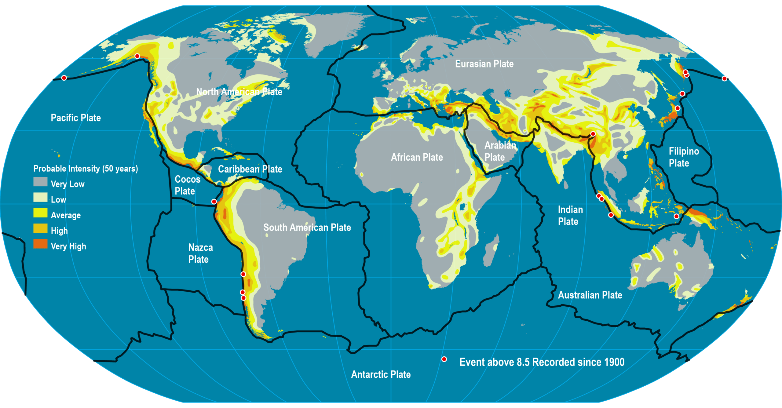 Global Plate Tectonics And Seismic Activity The Geography Of Transport Systems