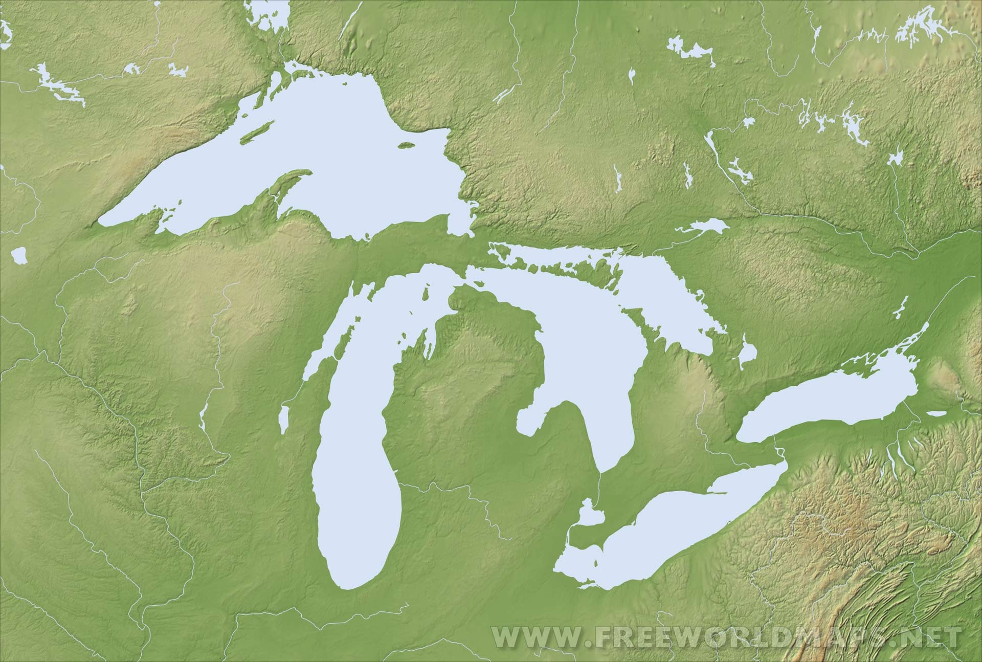 Great Lakes Maps