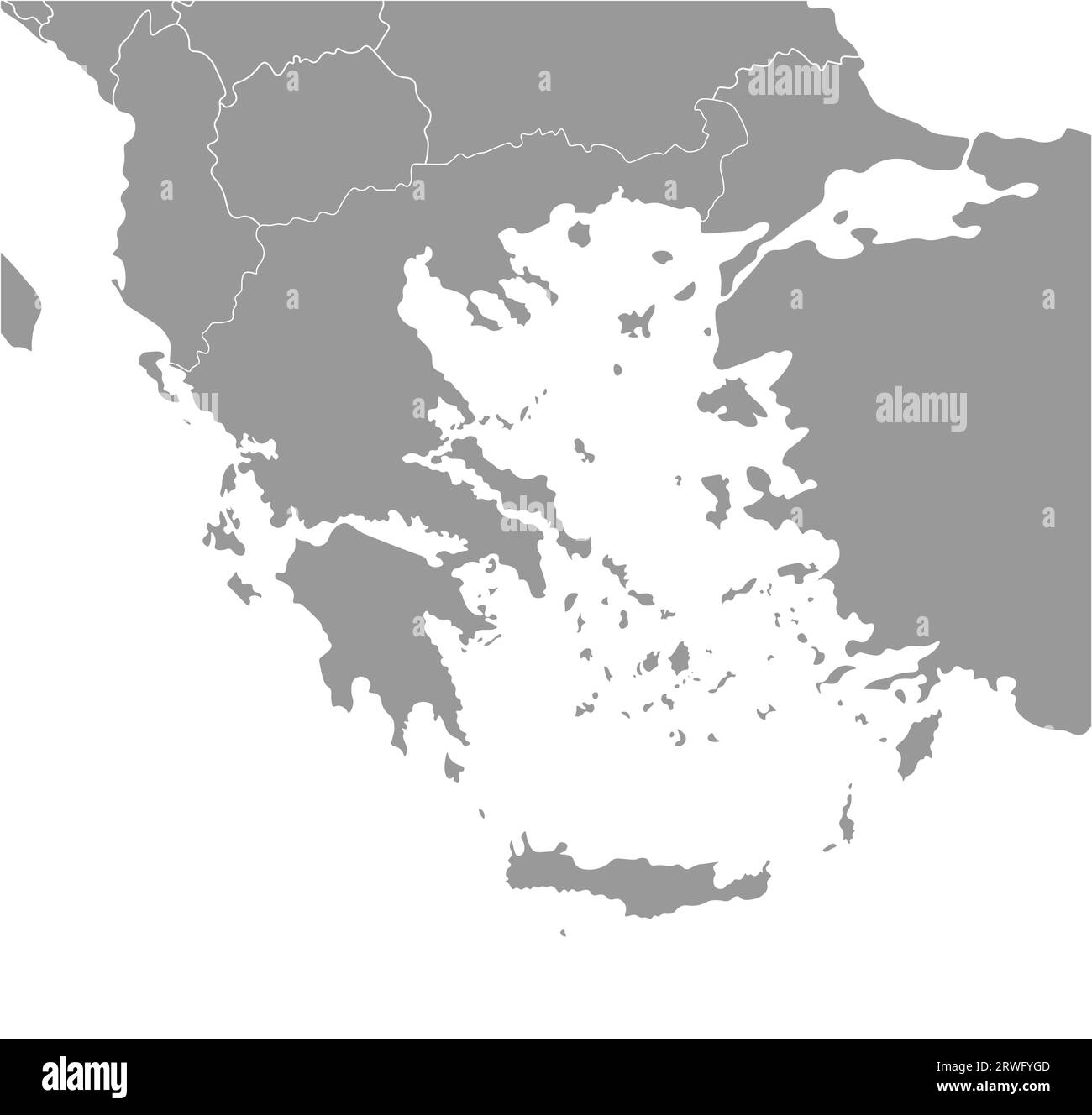 Greece Turkey And Aegean Sea Map Hi res Stock Photography And Images Alamy