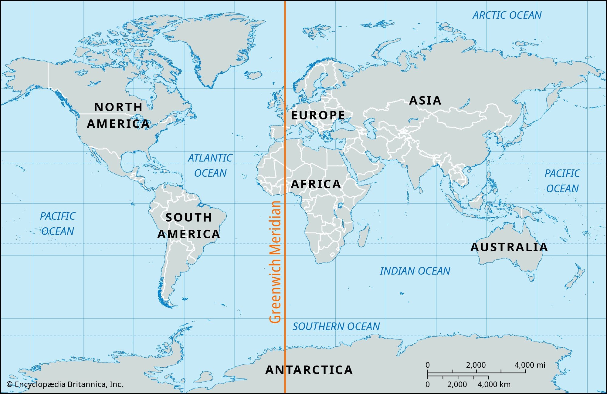 Greenwich Meridian Definition History Location Map Facts Britannica