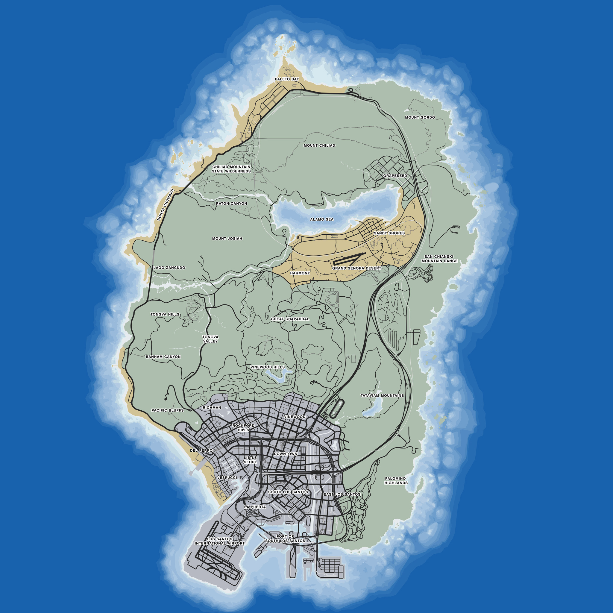 GTA V Maps Quad Ultra High Definition 8K Quality BragitOff GTA V Maps Quad Ultra High Definition 8K Quality BragitOff