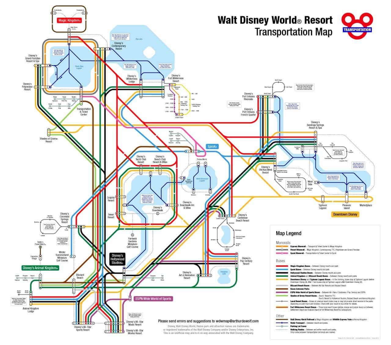 Guide To Disney World Transportation