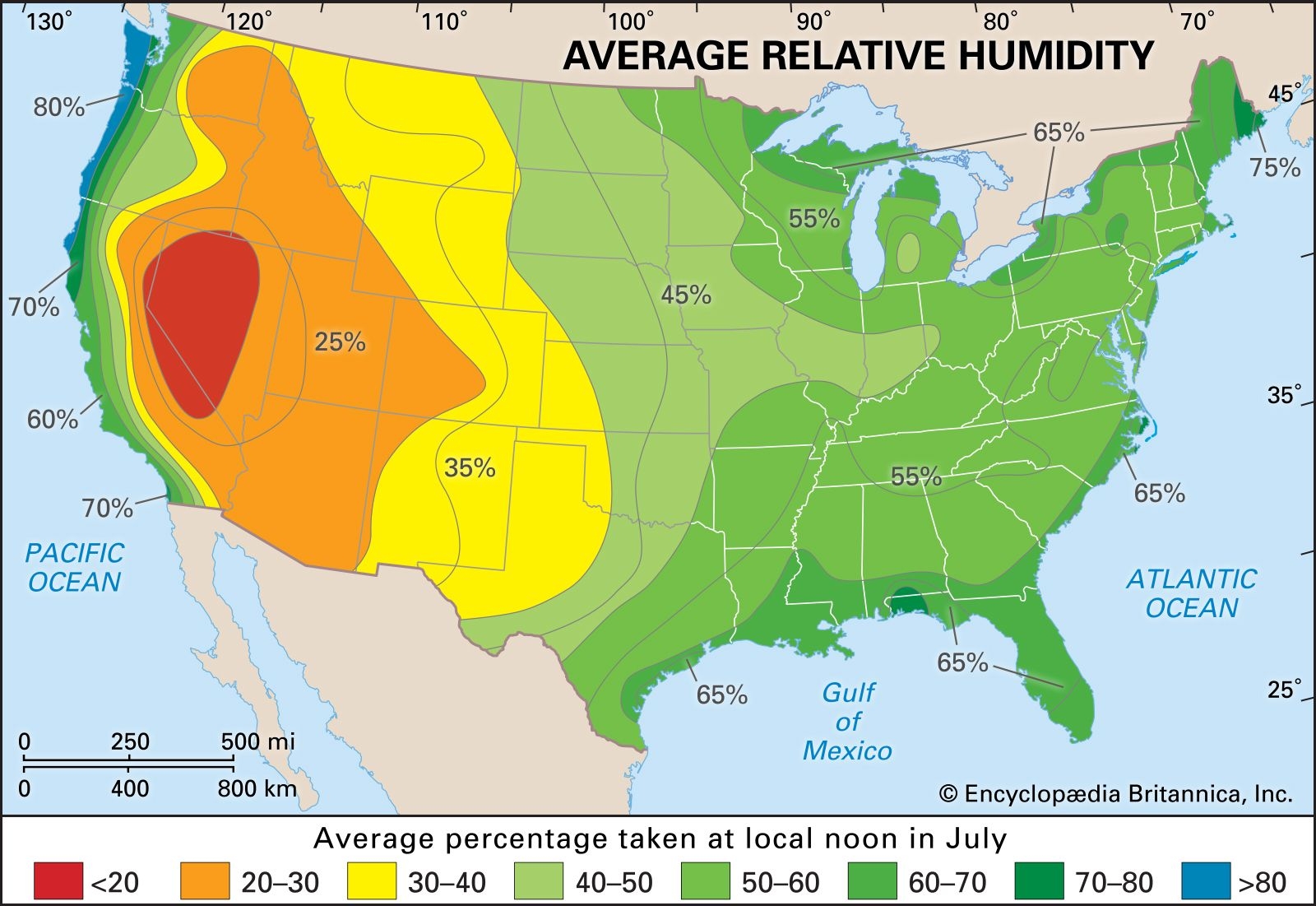 Humidity Atmospheric Effects Measurement Control Britannica