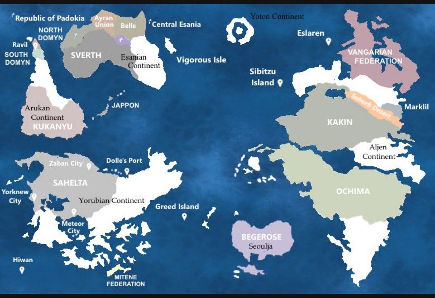 I m Obsessed With The Super Cool HunterxHunter World Map 